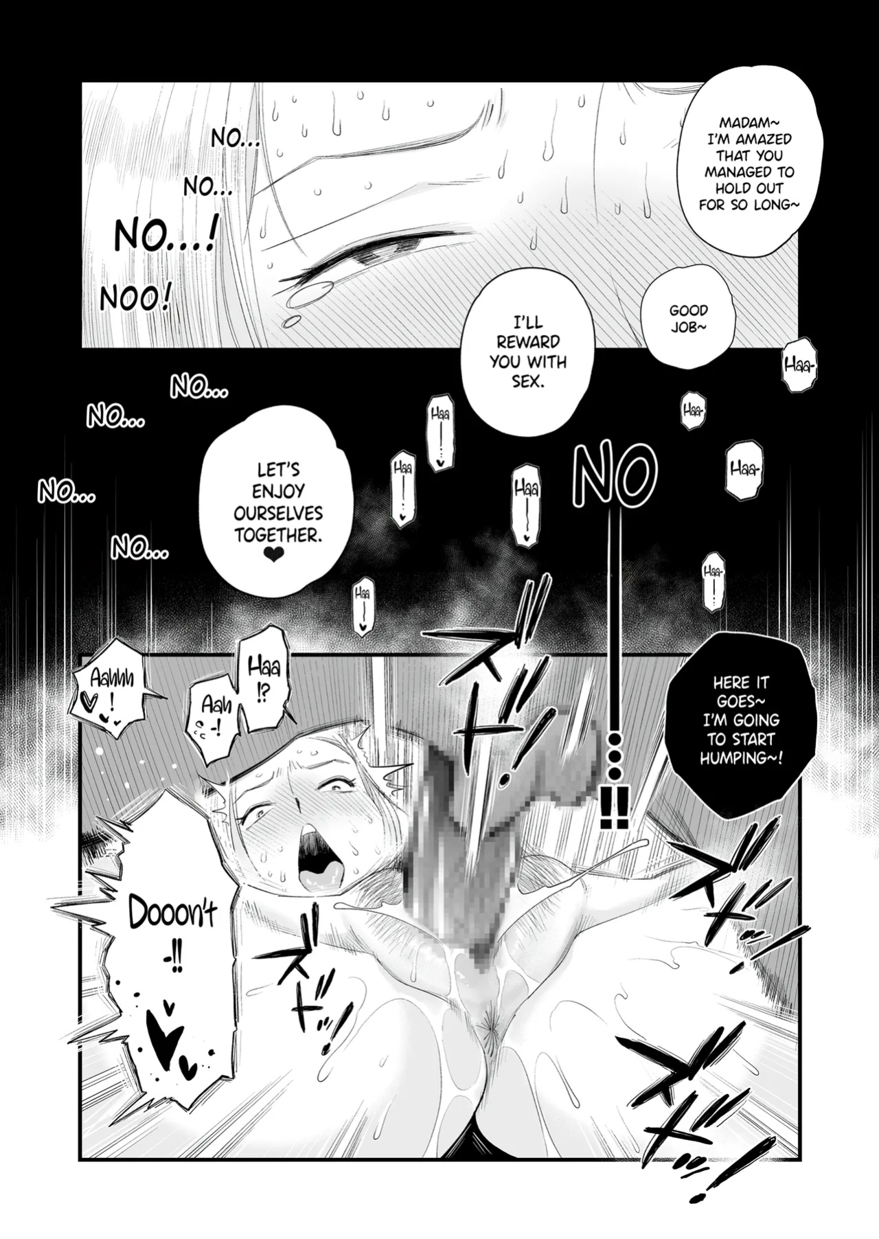 [Haitoku Sensei] Tsuma ni Mosaic ~Aisuru Tsuma no NTR Douga ni Mosaic Shori Saserareru Ore~ [CarlJPTL]