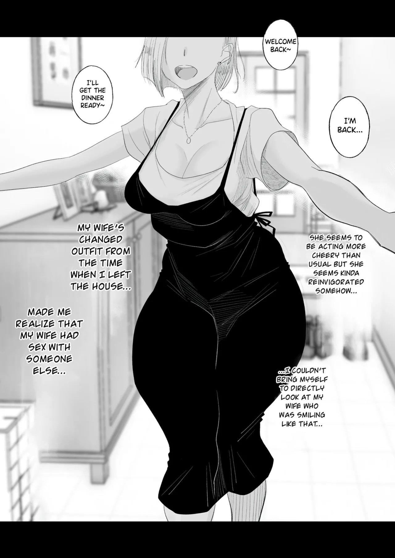 [Haitoku Sensei] Tsuma ni Mosaic ~Aisuru Tsuma no NTR Douga ni Mosaic Shori Saserareru Ore~ [CarlJPTL]