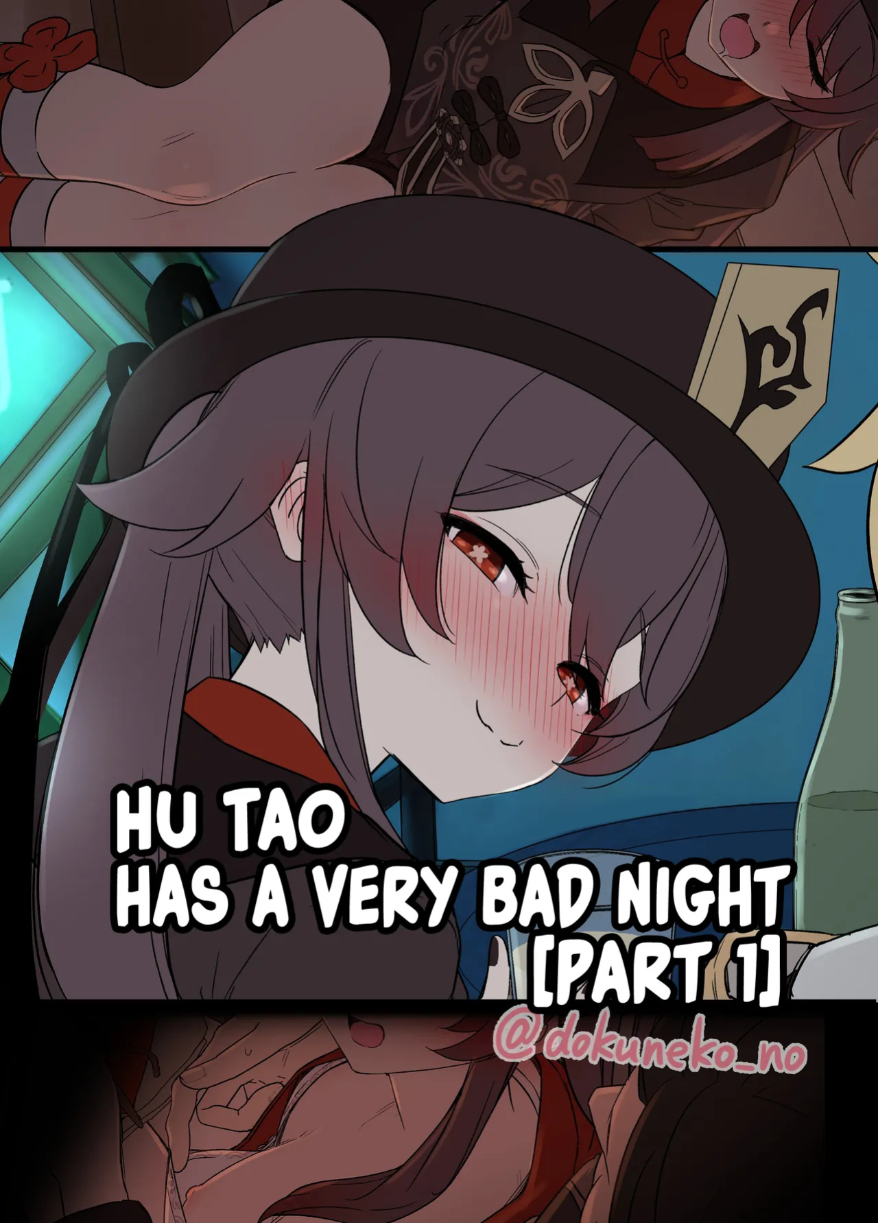 [Dokuneko Noil] Kurumi ni Warui Koto o suru no Hanashi (zenpen) | Hu Tao Has a Very Bad Night (Part 1) (Genshin Impact) [Fap It Scans]
