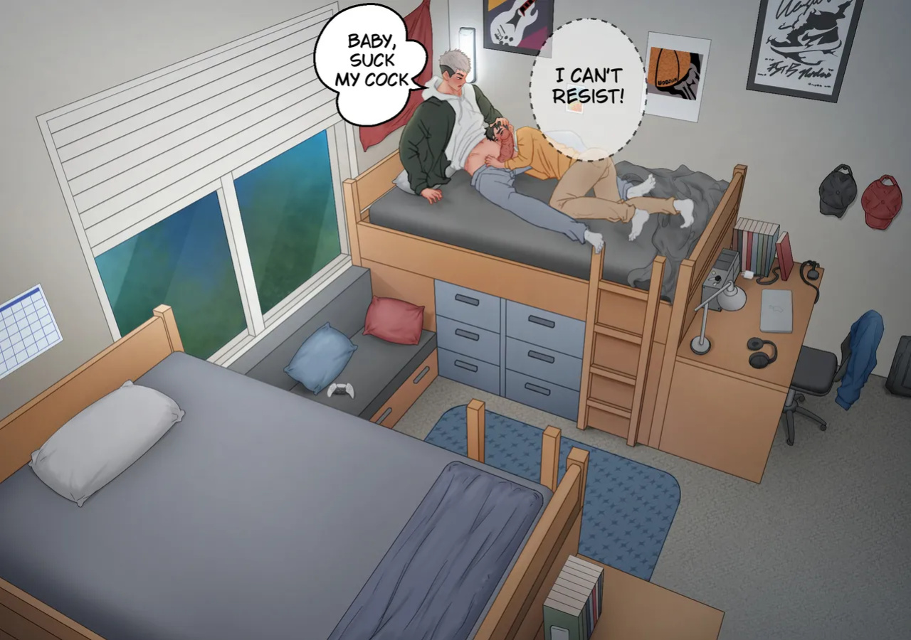 [Uoojun][Yaoi Short Comics][My Roommate]