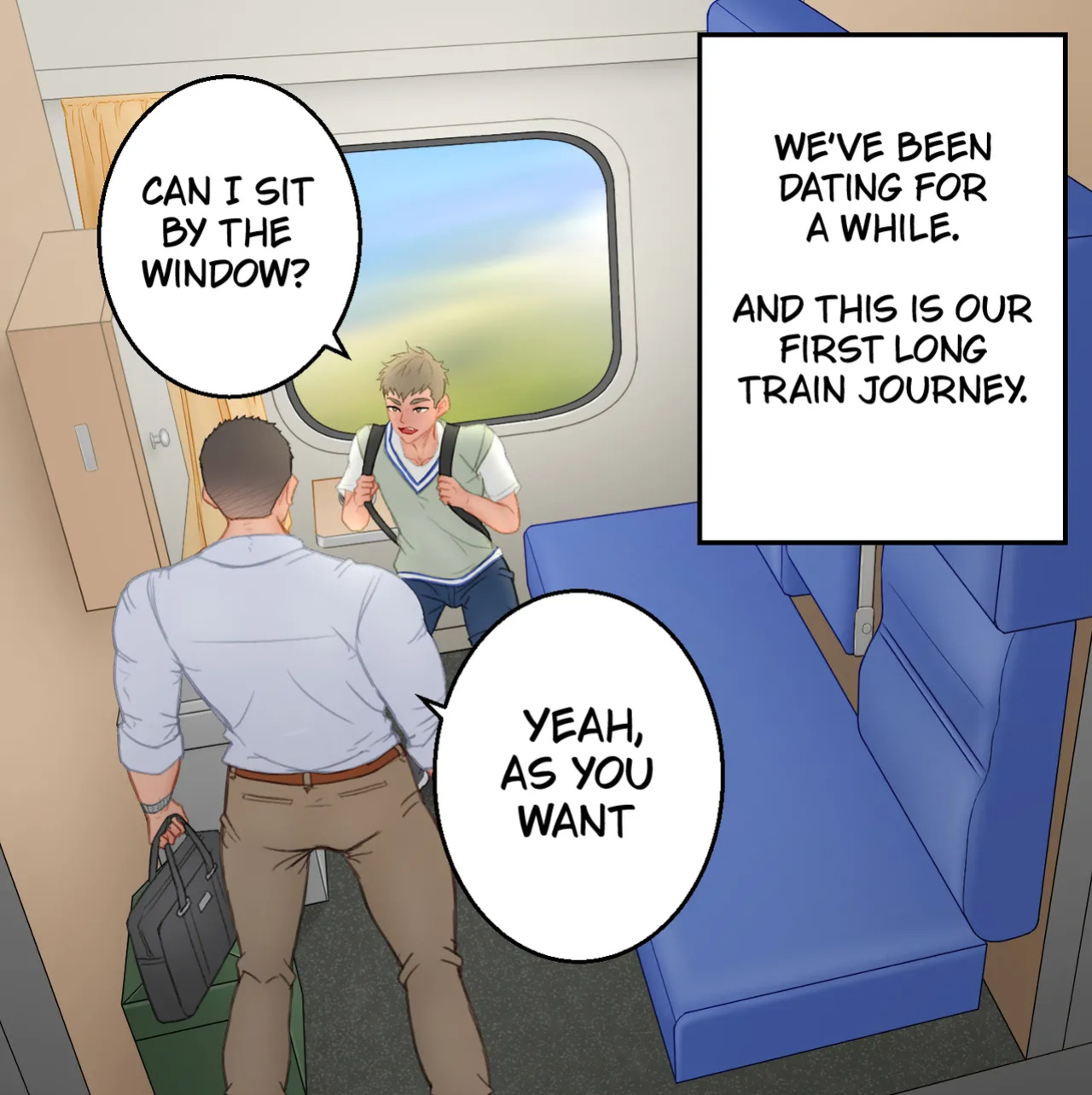 [Uoojun][Yaoi Short Comics][Sleeper train]