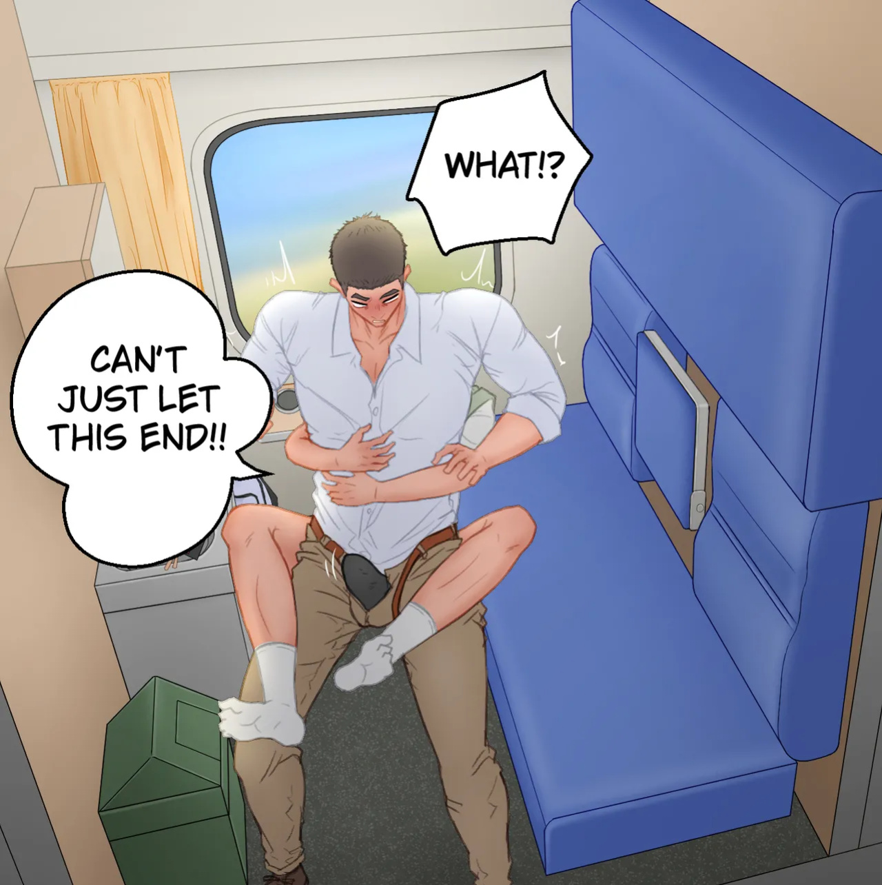 [Uoojun][Yaoi Short Comics][Sleeper train]