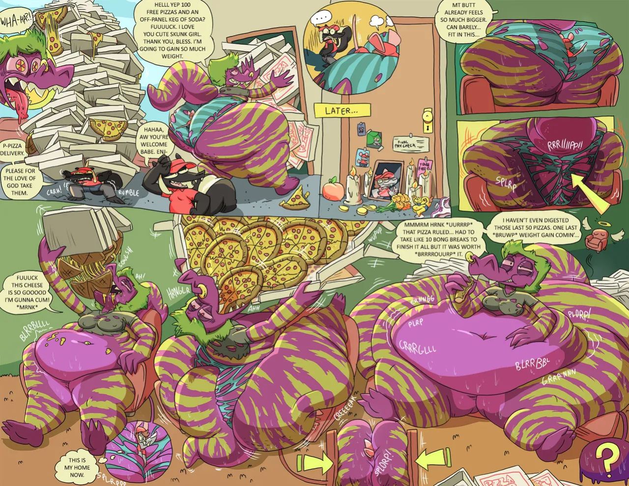 [SpookyBigGulp] Samira Pizza Fats