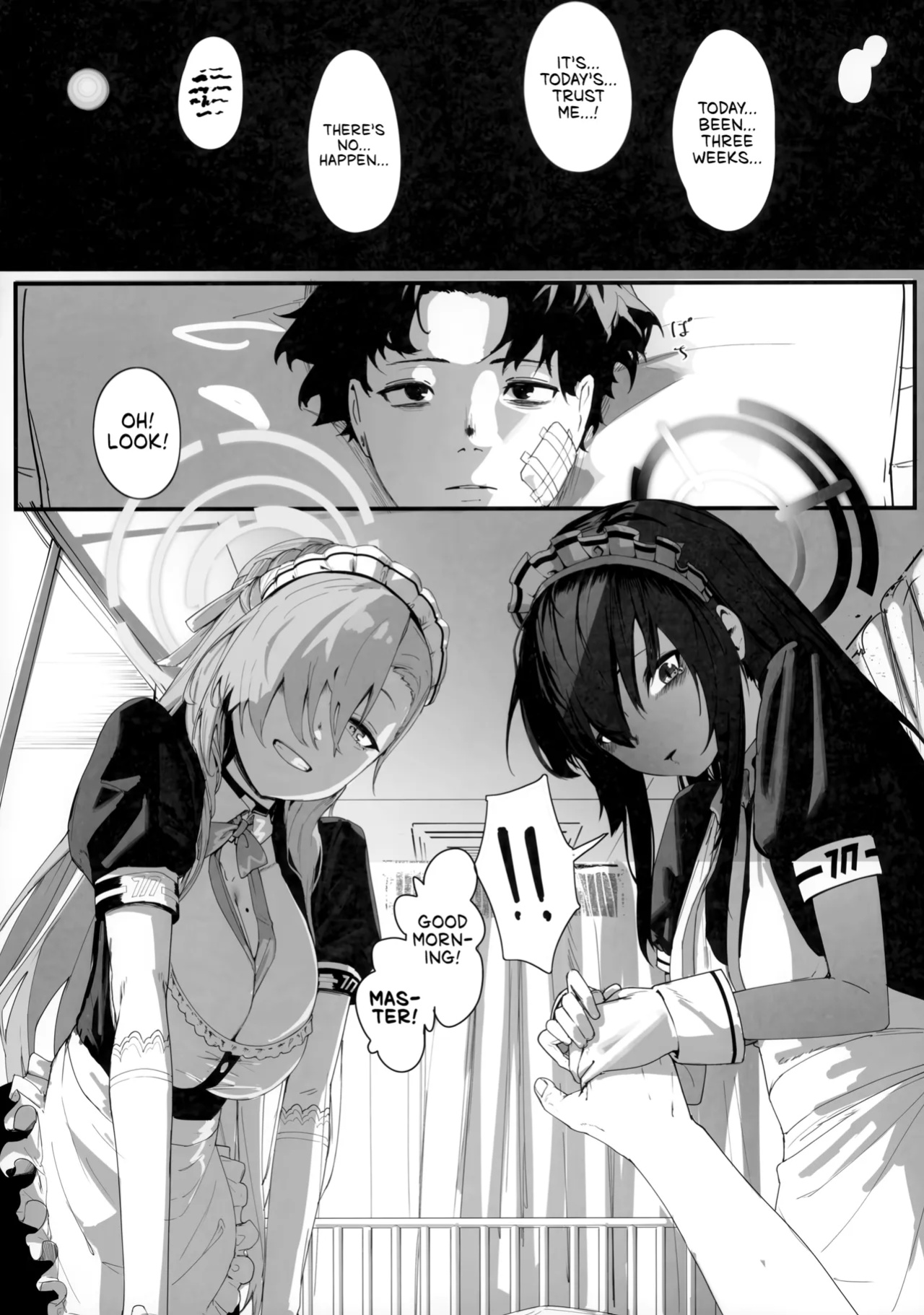 (C103) [Shikisoku Zeku (Shiki)] "Oyome-san" nii Shite Kure! | Make Me Your Bride, Too! Please! (Blue Archive) [head empty]