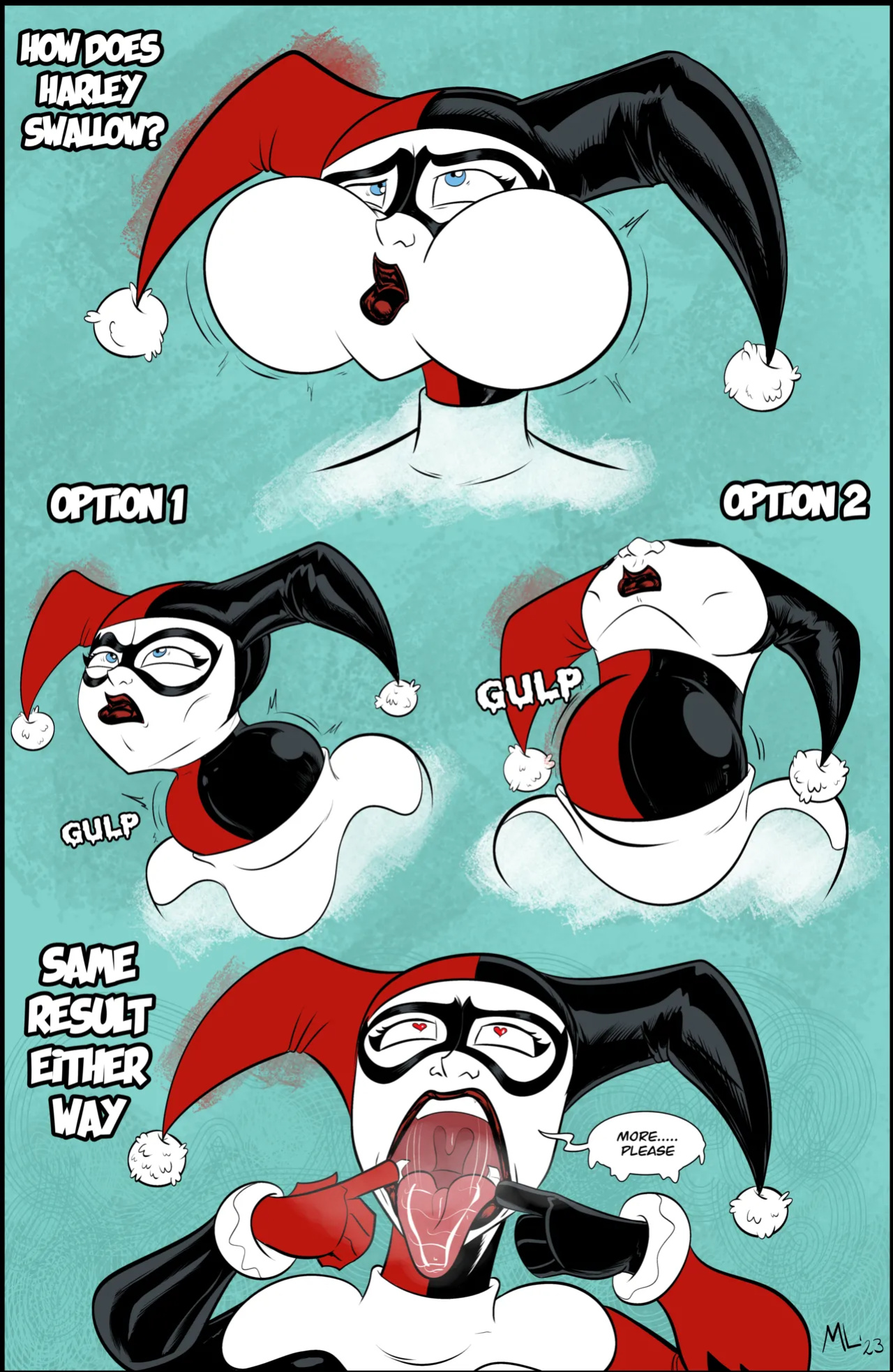 [Ameizing Lewds] Harley Quinn: Don't Open 'til Christmas + Extras