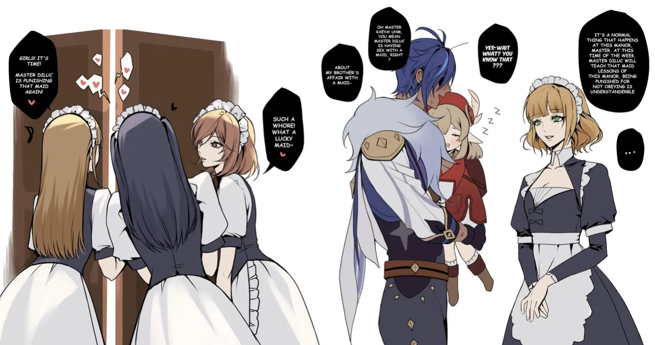 [PCrow] Master x Maid AU