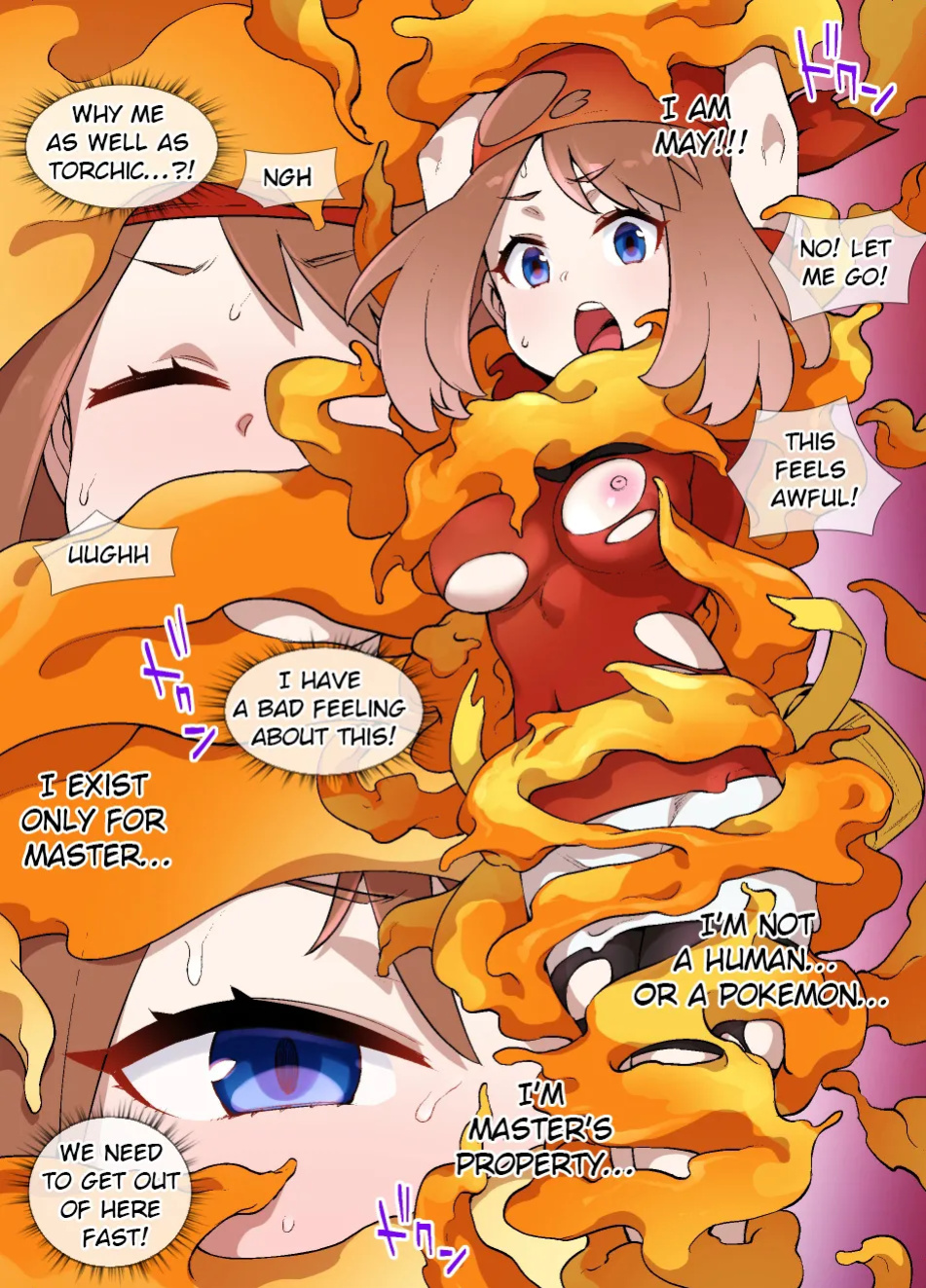 [Kusayarou] Slave Ball Mind Control: May and Torchic | Slave Ball MC Haruka & Achamo (Pokémon)
