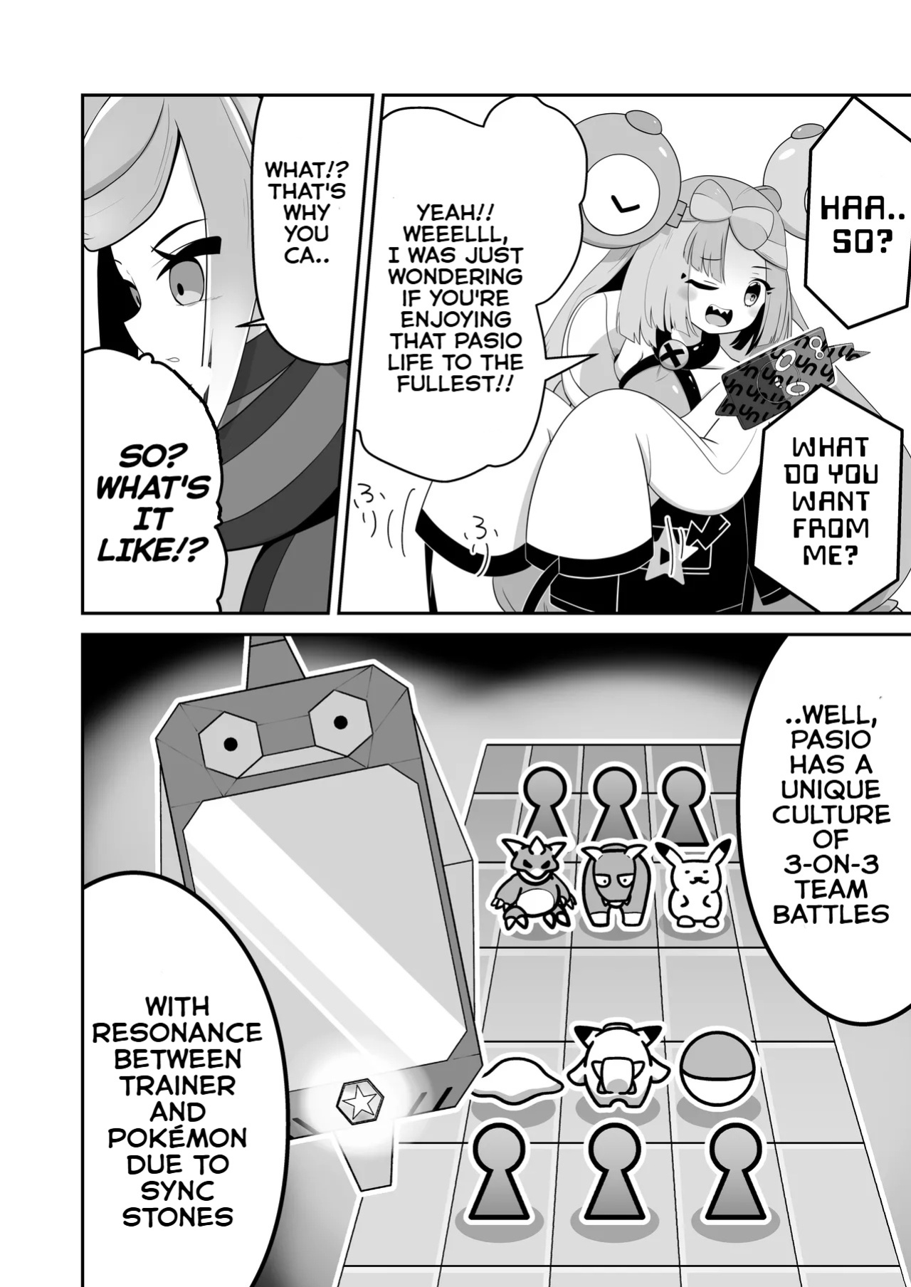 [Mizuumi] Guru x Jamo in Pasio!! (Pokémon Masters EX)