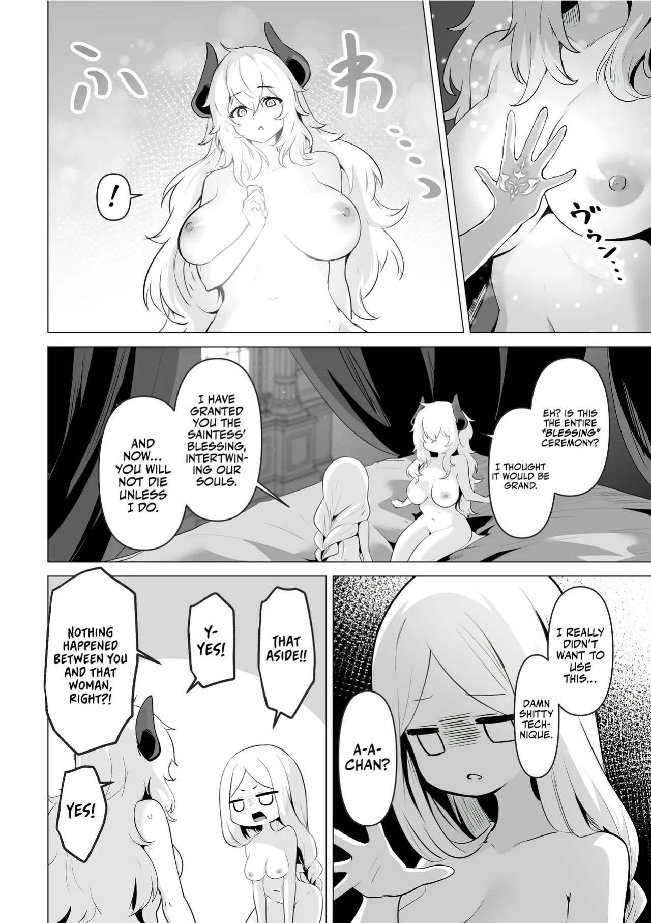 [HASHIOKI (Otemoto)] Seijo-sama no Jakuten | The Saintess' Weakness [Rirare Translation] [Dencensored]