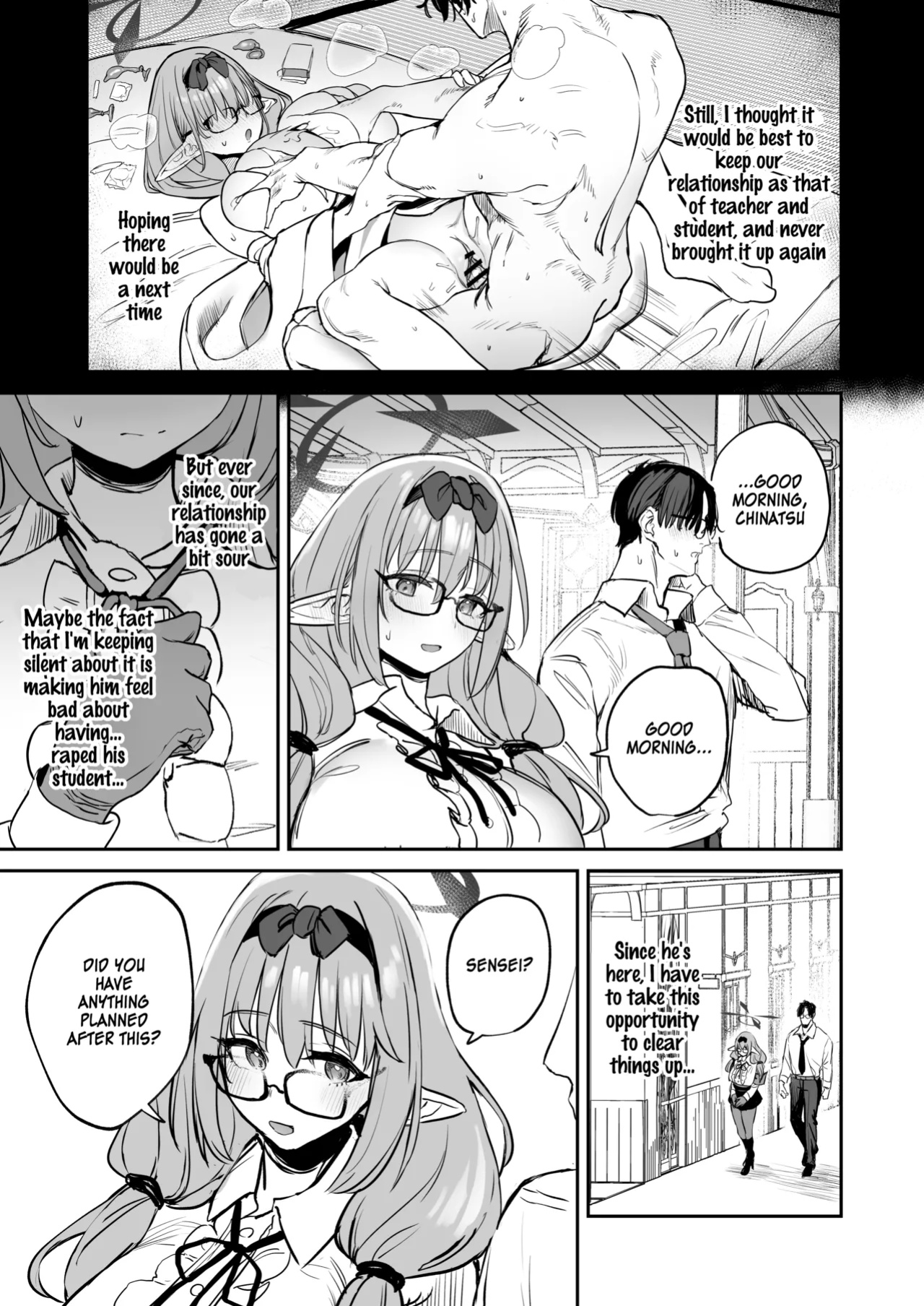 [Kawaraya-Koubou (Kawaraya)] Ore no Seito wa Succubus Kamo Shirenai | My Student Might Be a Succubus (Blue Archive) [SDF]