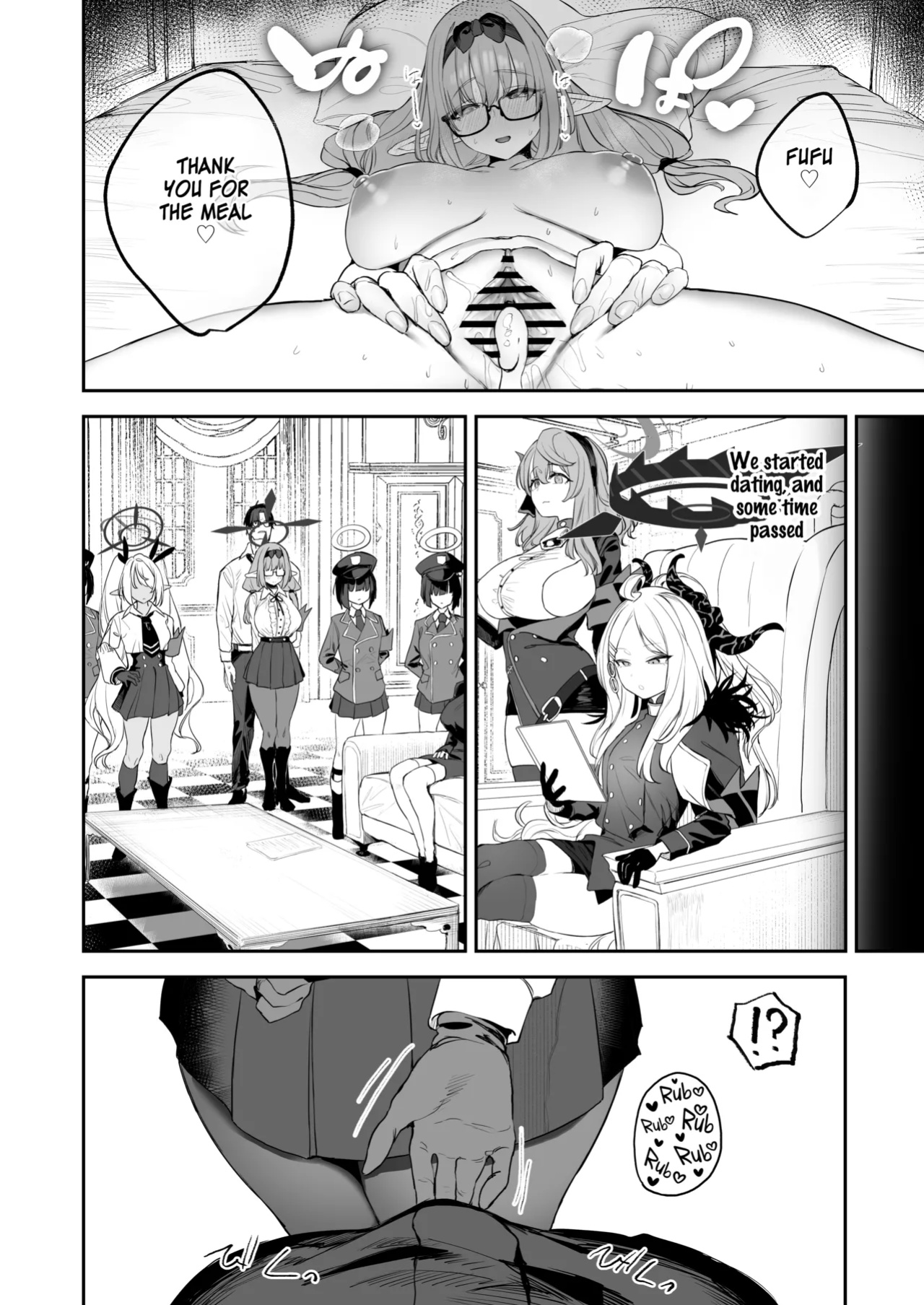 [Kawaraya-Koubou (Kawaraya)] Ore no Seito wa Succubus Kamo Shirenai | My Student Might Be a Succubus (Blue Archive) [SDF]