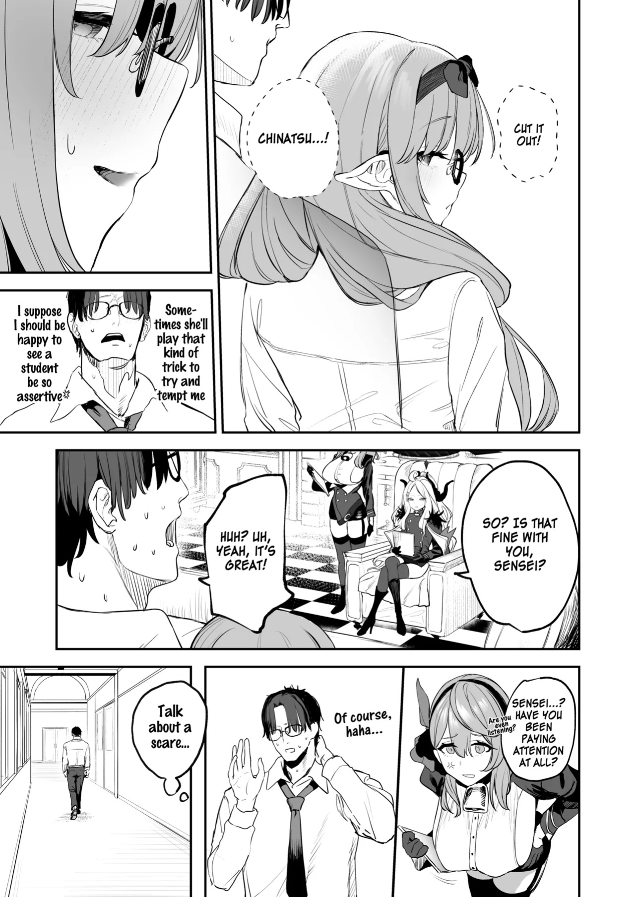[Kawaraya-Koubou (Kawaraya)] Ore no Seito wa Succubus Kamo Shirenai | My Student Might Be a Succubus (Blue Archive) [SDF]