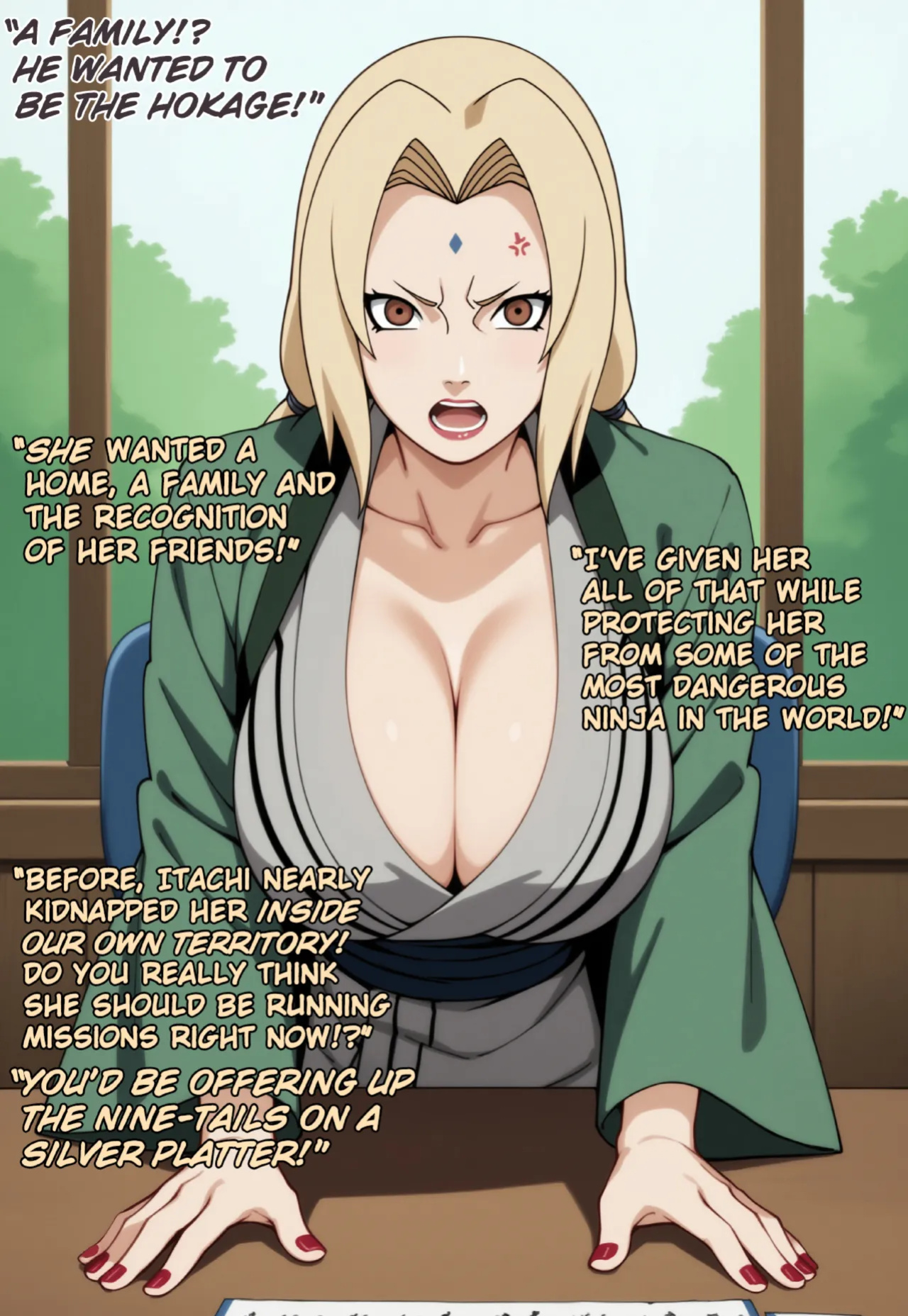 Tsunade's Special Training (Part 6) [AI Generated]