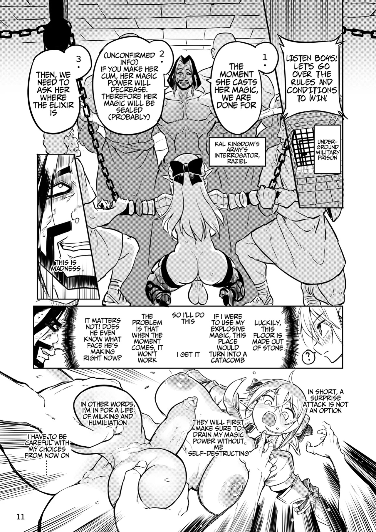 [Efuya (Messy)] Futanari Elf Onna Kishi Verina Ryojoku Sakusei Kangoku [SofiaDimple]