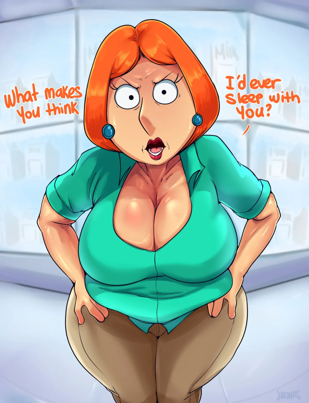 [hikinks] Lois in the Closet (Family Guy)