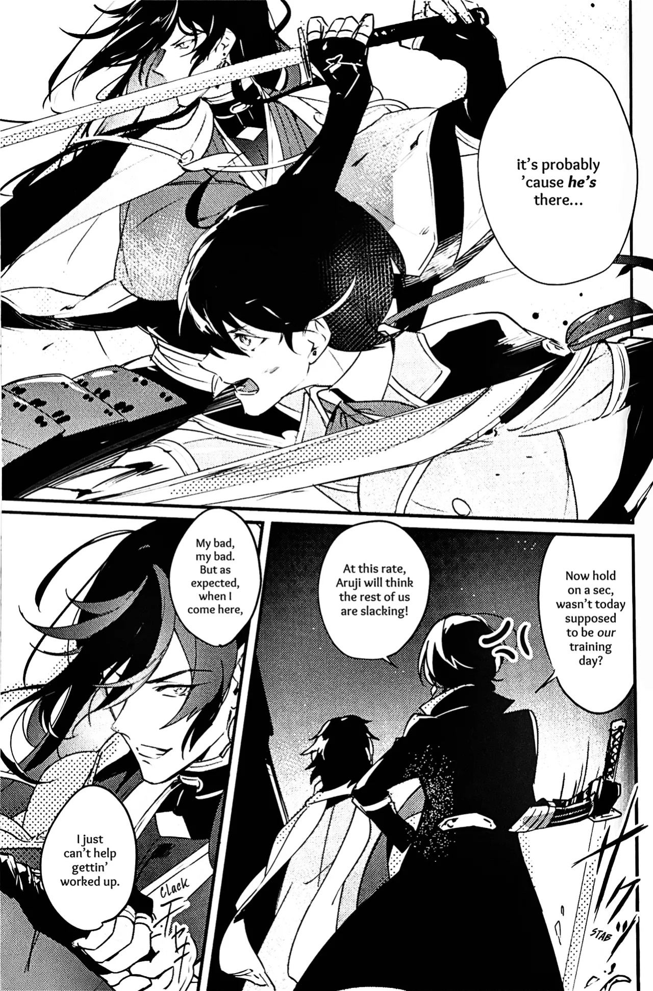 [Jibika (Hanaji)] Kimi no Te | Your Hand (Touken Ranbu) [mayabird]