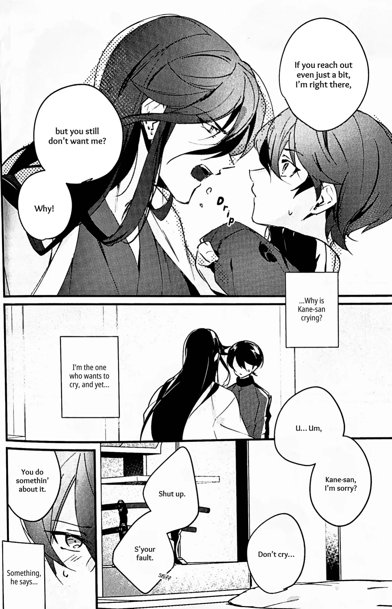 [Jibika (Hanaji)] Kimi no Te | Your Hand (Touken Ranbu) [mayabird]