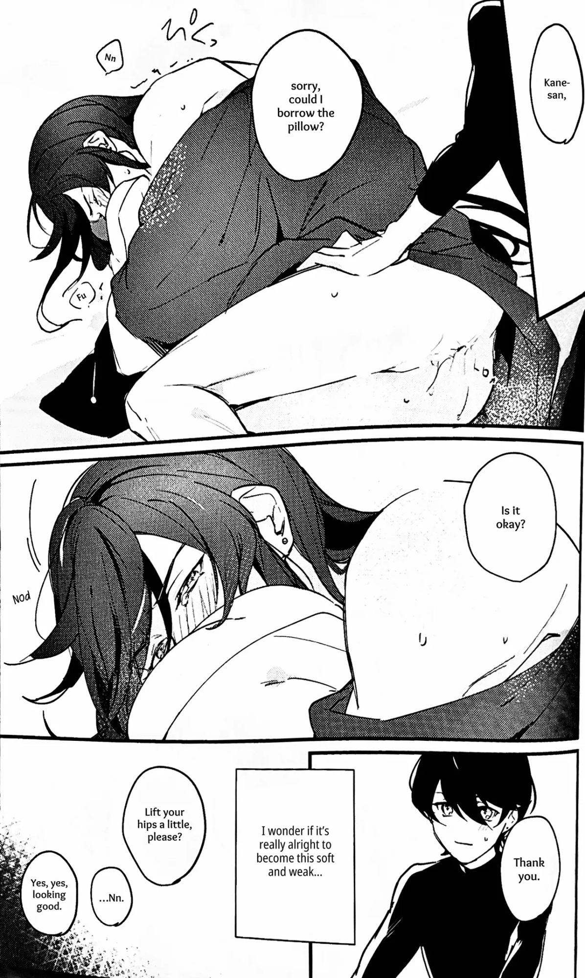 [Jibika (Hanaji)] Kimi no Te | Your Hand (Touken Ranbu) [mayabird]