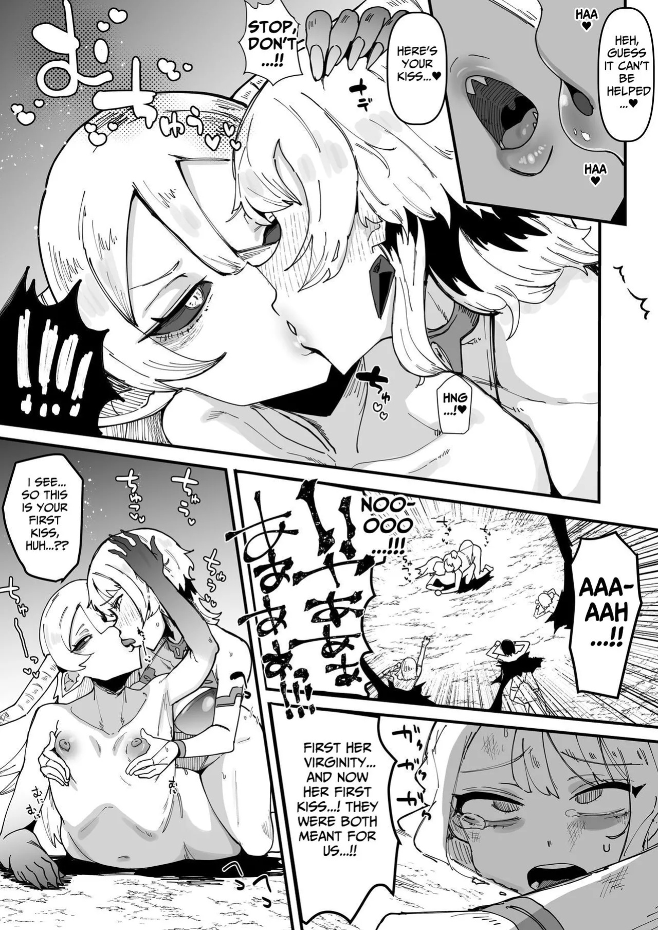 [Tsutsumorien (Tsutsumori)] Futanari Sei Hime Futanari Seieki wa Tokunoo Maryoku Iri～ Teki mo Nakama mo Minna Watakushi no Chinpo o Neratteru～ | The Holy Futanari Princess ~Both Friends And Foes Are After My Mana-Concentrated Futanari Semen~ [tsuyoshi]
