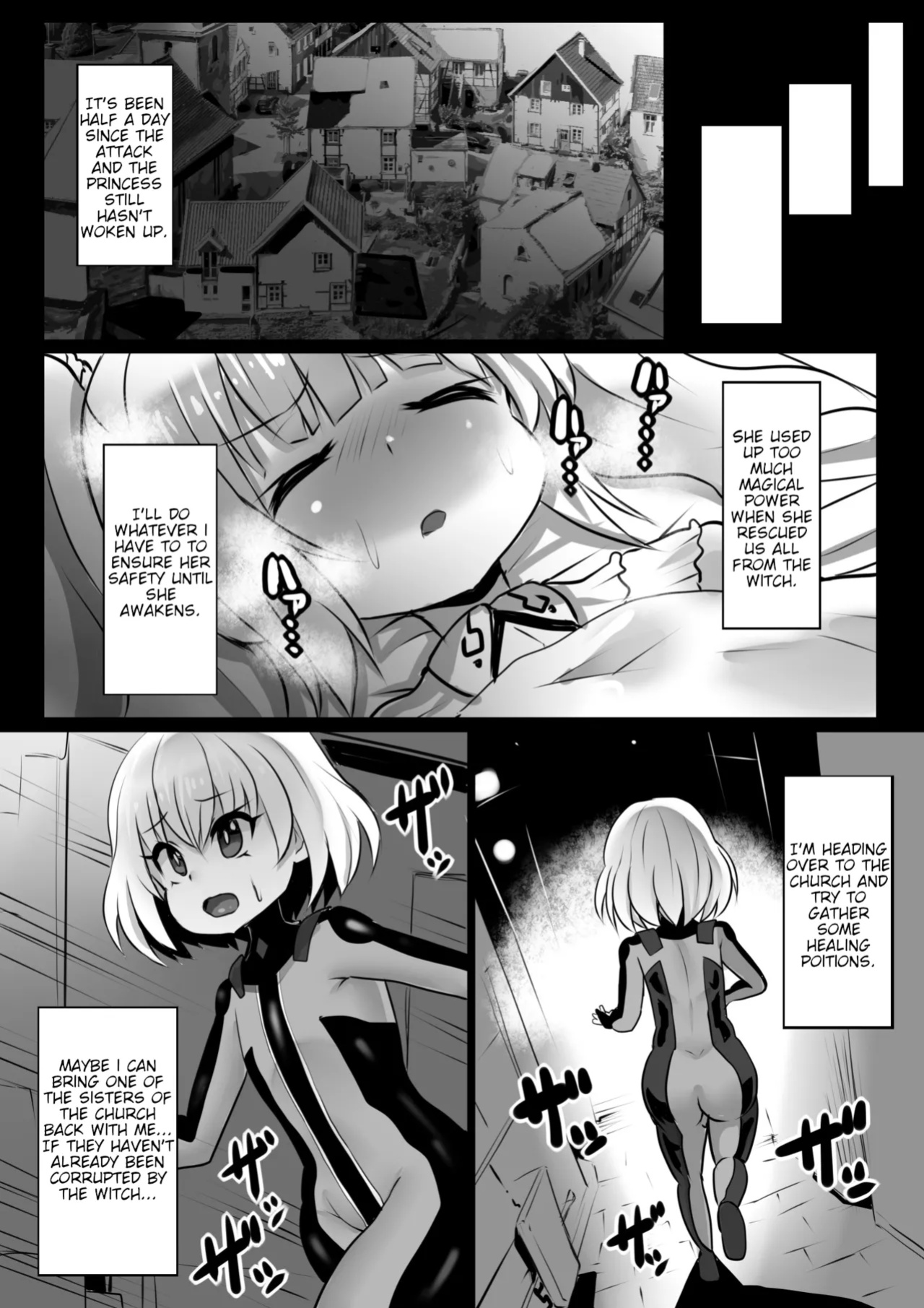 [Sekki Kettle Jidai (Sekki Kettle)] Sennou Juurin Sareshi Juusha to Henbou Seshi Matanomi Hime ~Mogu Mogu Chiffon Hime~ | The Brainwashed Servant and the Transformed Princess ~Munch Munch Princess Chiffon~
