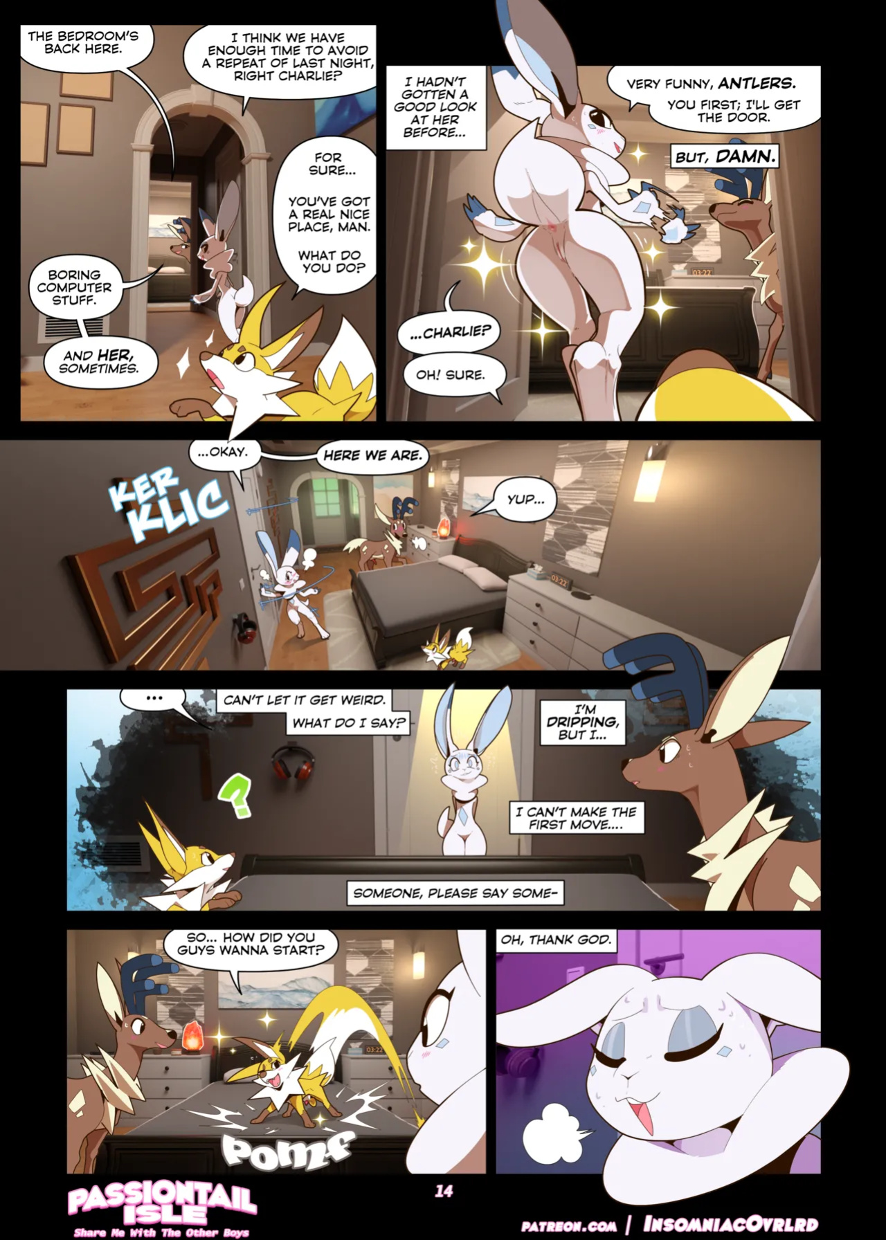 [InsomniacOvrLrd (Tom Smith)] Passiontail Isle: Share Me with the Other Boys