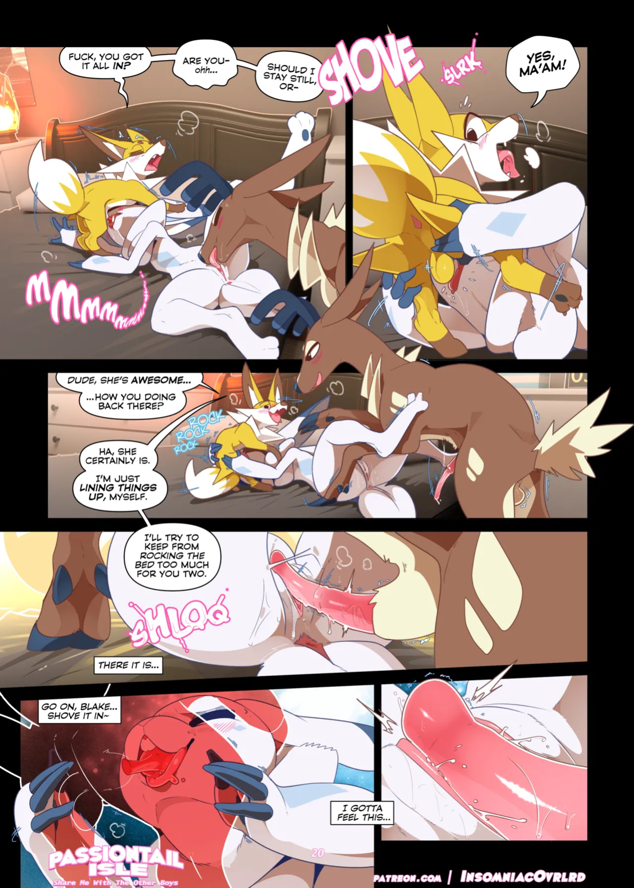 [InsomniacOvrLrd (Tom Smith)] Passiontail Isle: Share Me with the Other Boys