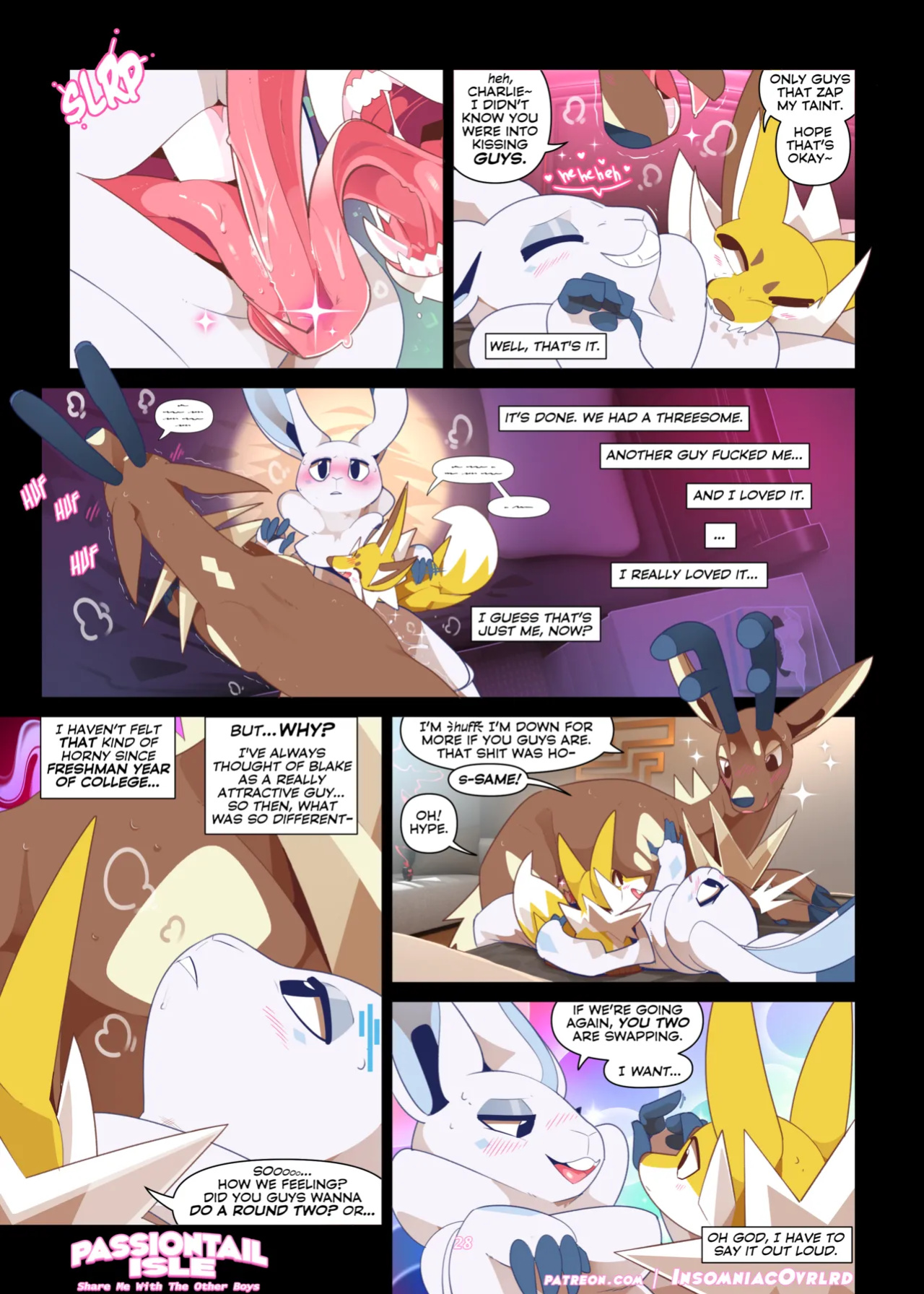 [InsomniacOvrLrd (Tom Smith)] Passiontail Isle: Share Me with the Other Boys