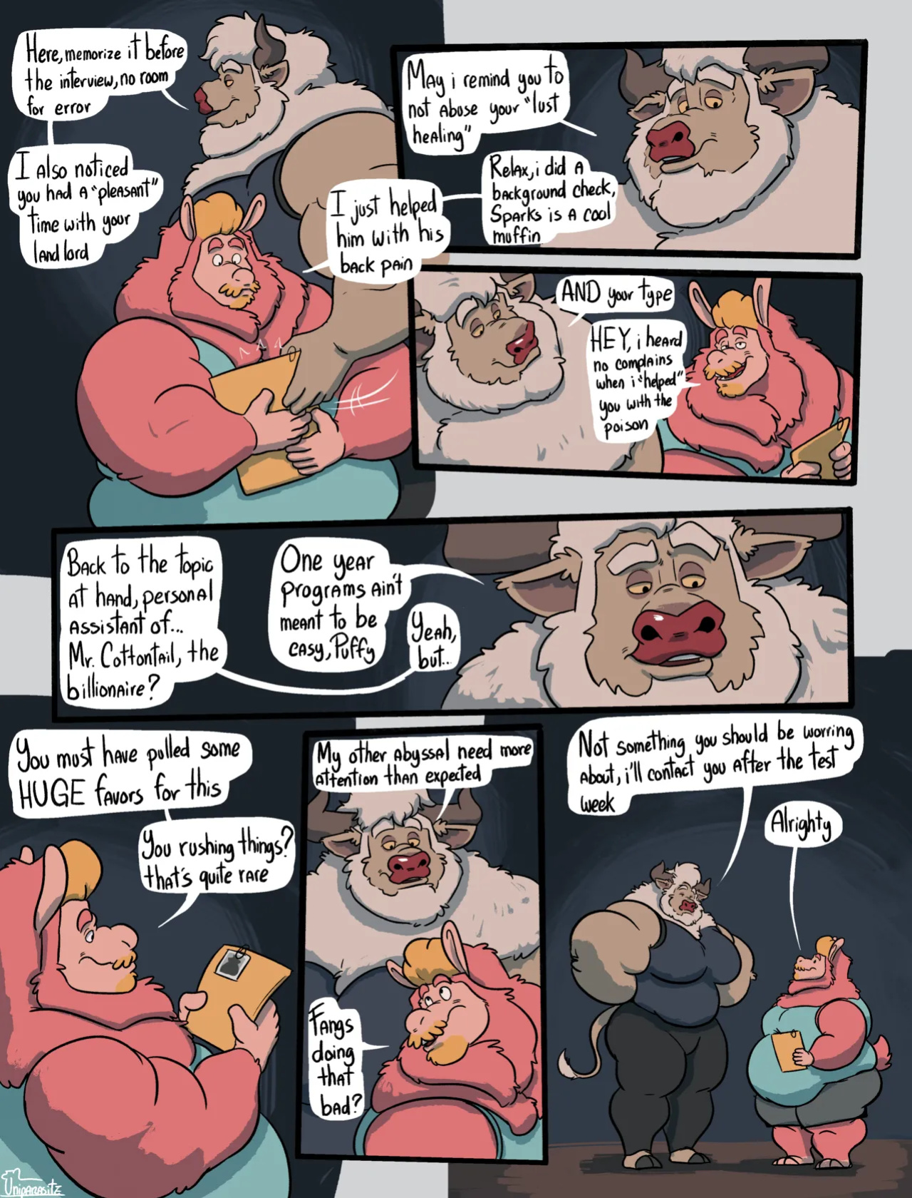 [Uniparasite] Soft Tusks: Sparks (ENG)