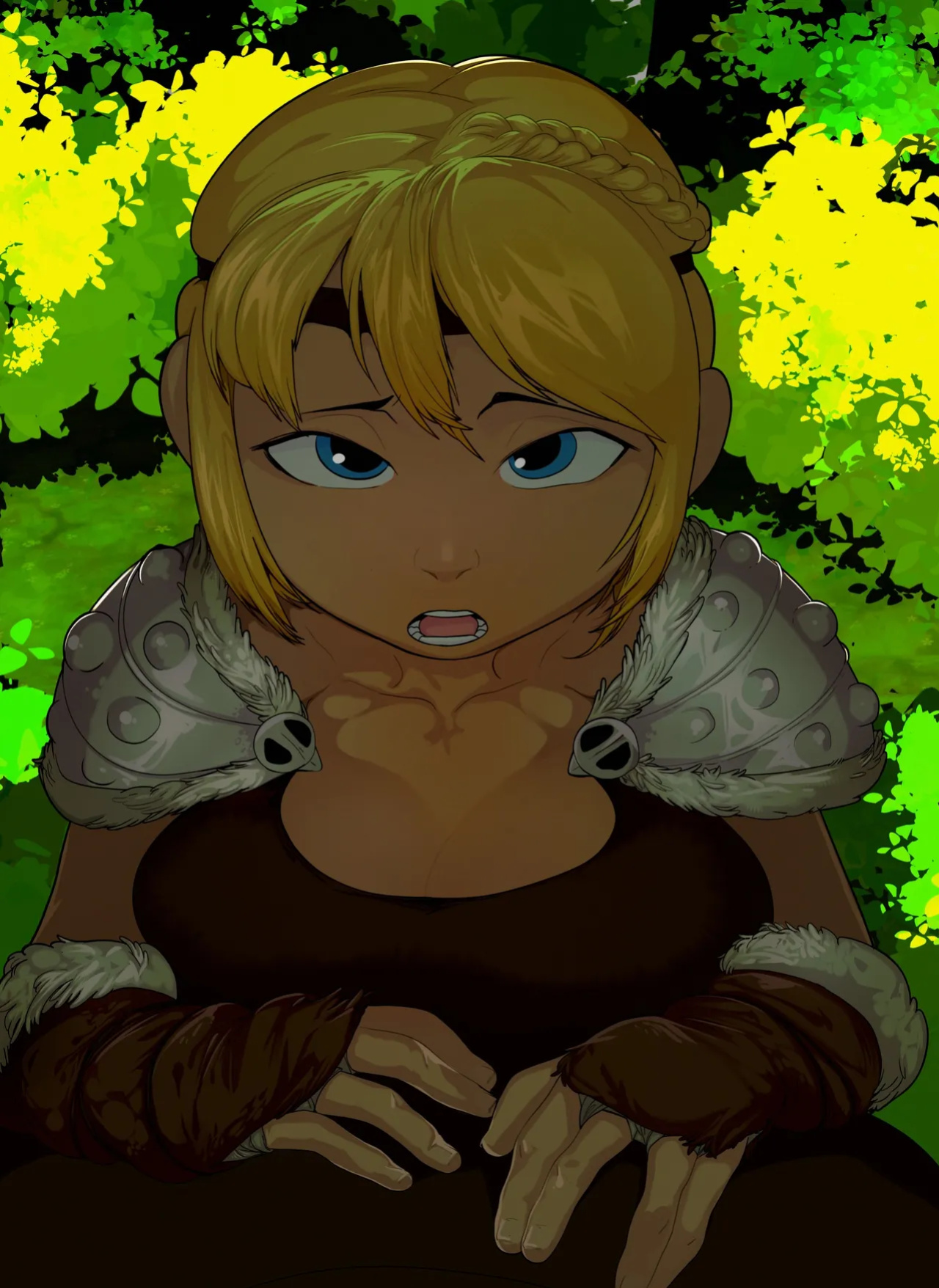 Astrid Hofferson (How to Train Your Dragon) + A Viking - Yellow Elephant