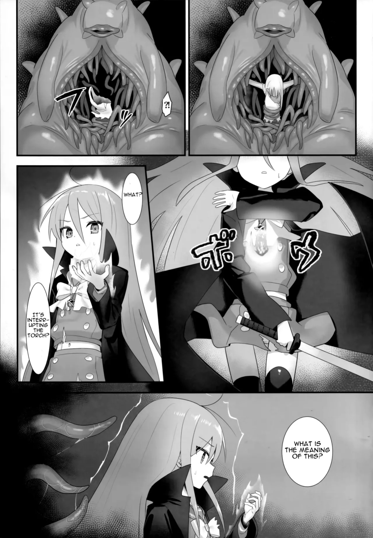 (C103) [Sojou no Kuuran (Ariuo)] Shokukan no Ochite (Shakugan no Shana) [Improved Quality]