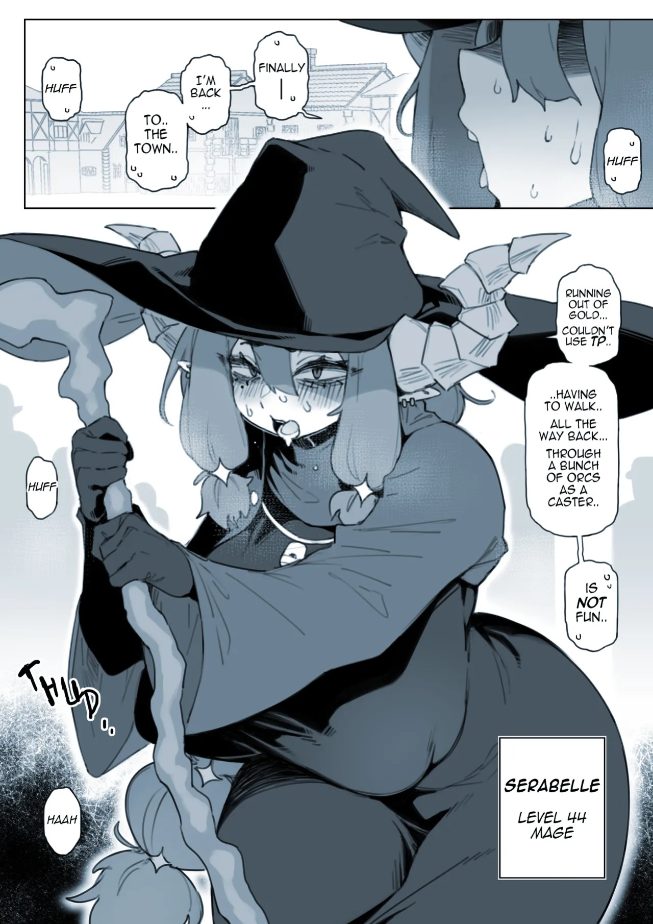 [FUYA] Miss Serabelle is a Miserable Cum Dump R18 Comic [ENGLISH]