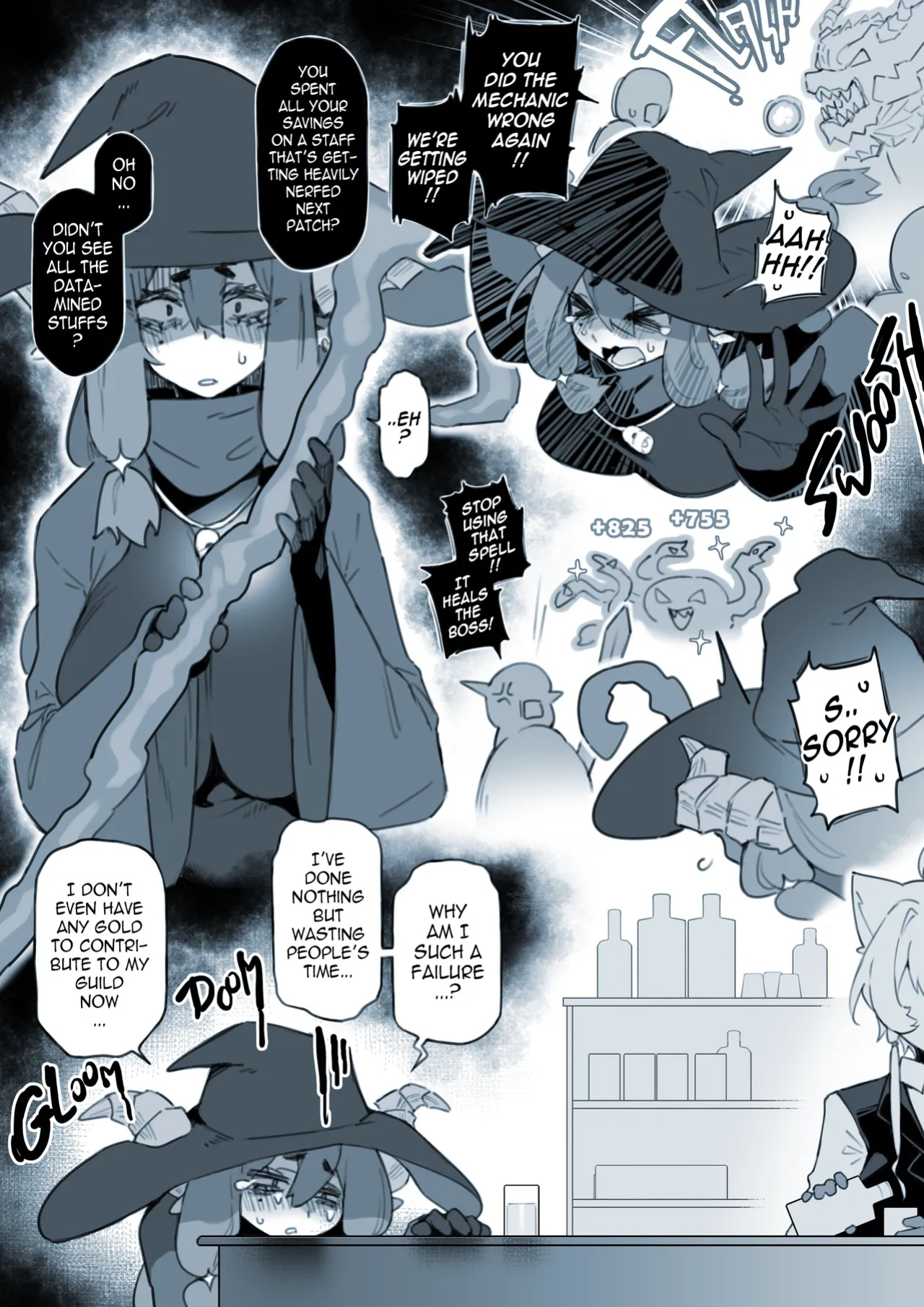 [FUYA] Miss Serabelle is a Miserable Cum Dump R18 Comic [ENGLISH]