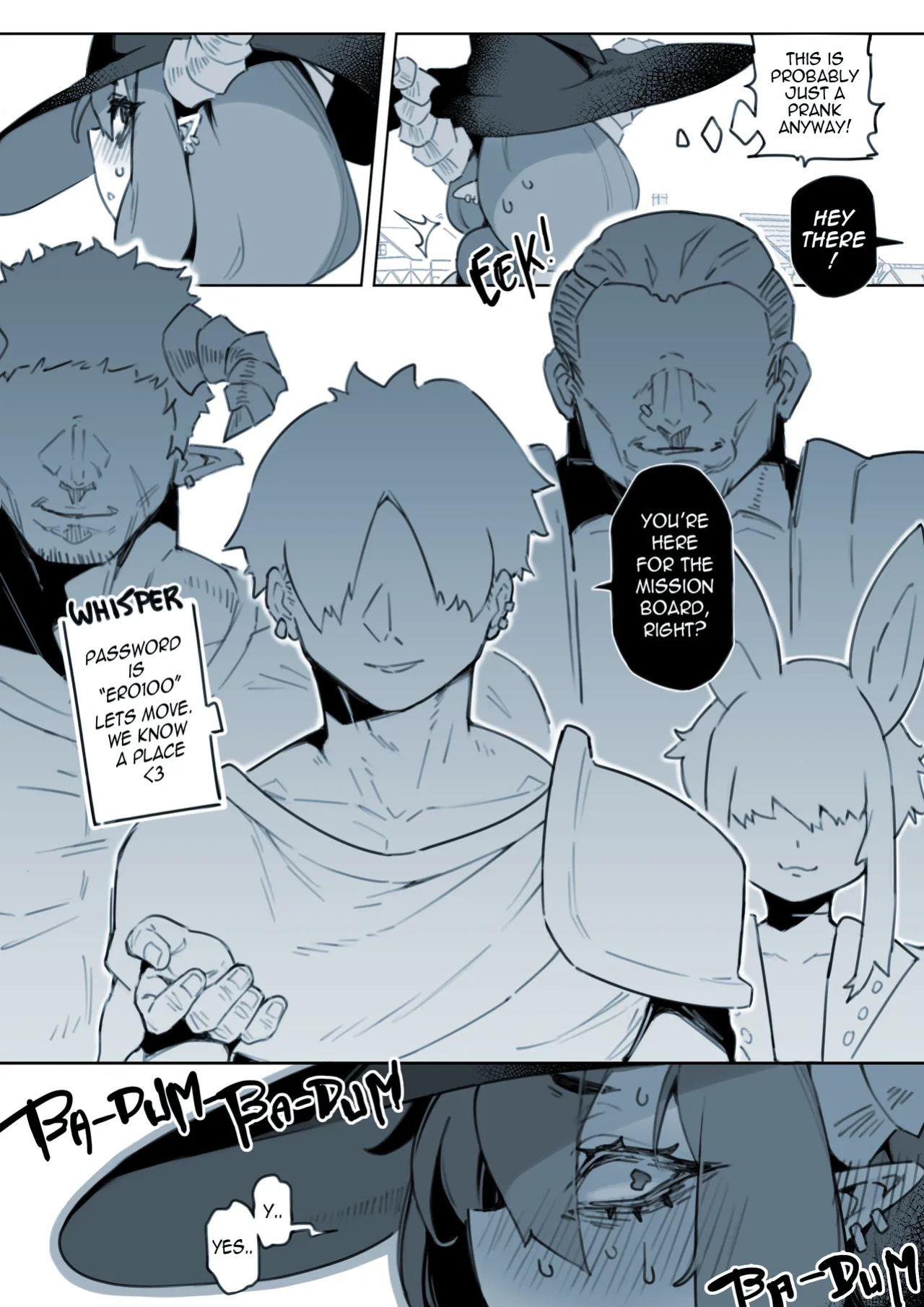 [FUYA] Miss Serabelle is a Miserable Cum Dump R18 Comic [ENGLISH]