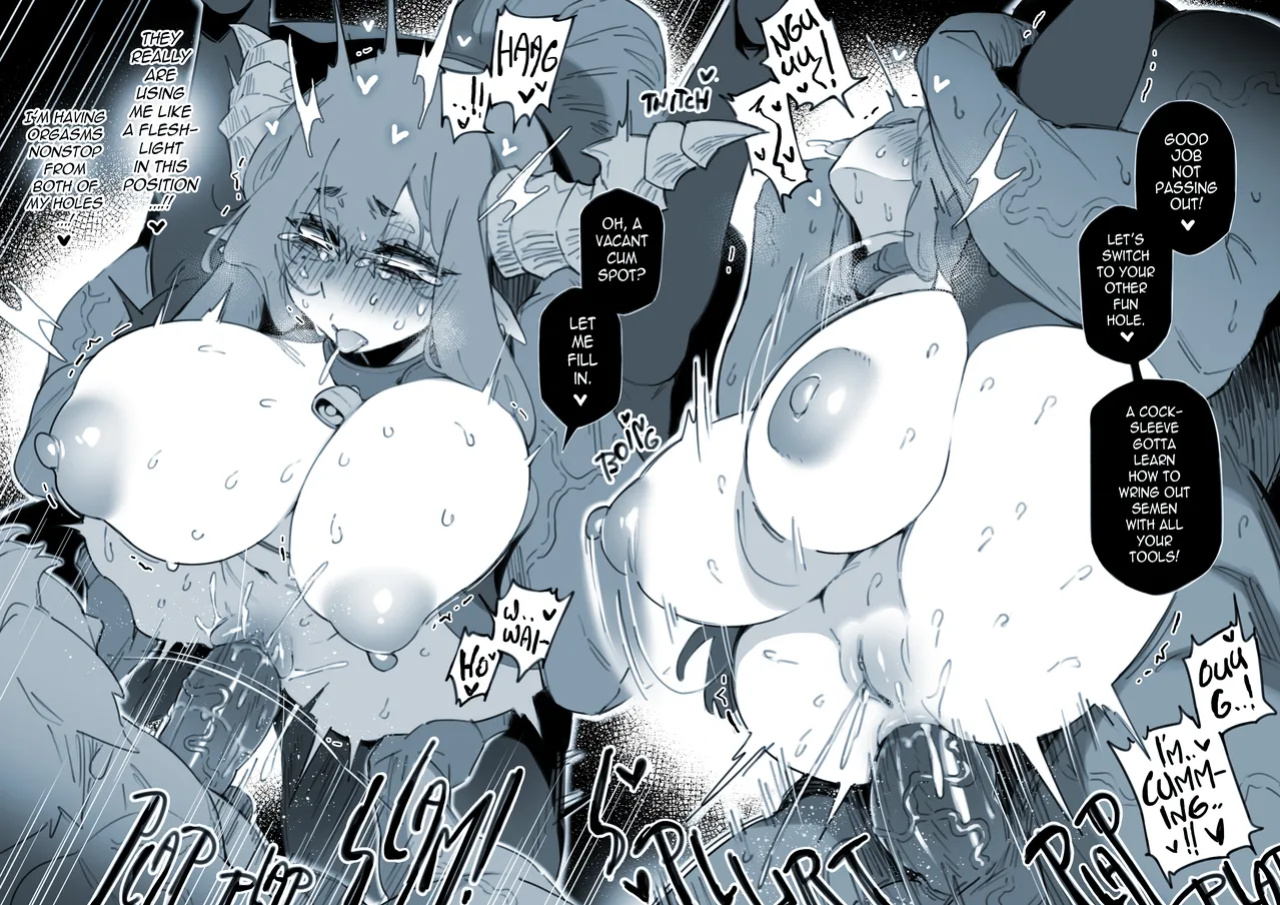 [FUYA] Miss Serabelle is a Miserable Cum Dump R18 Comic [ENGLISH]