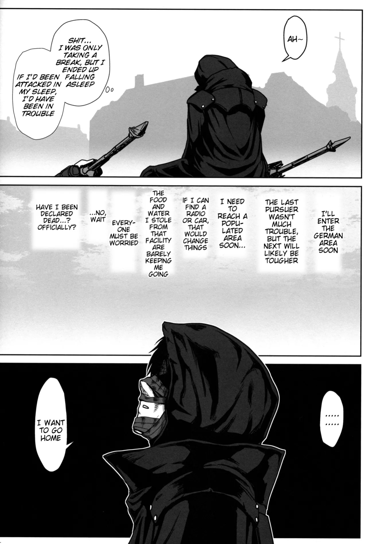 (C96) [Lithium (Uchiga)] Again #6 Follow The Deadman's Trail (God Eater) [Tigoris Translates]