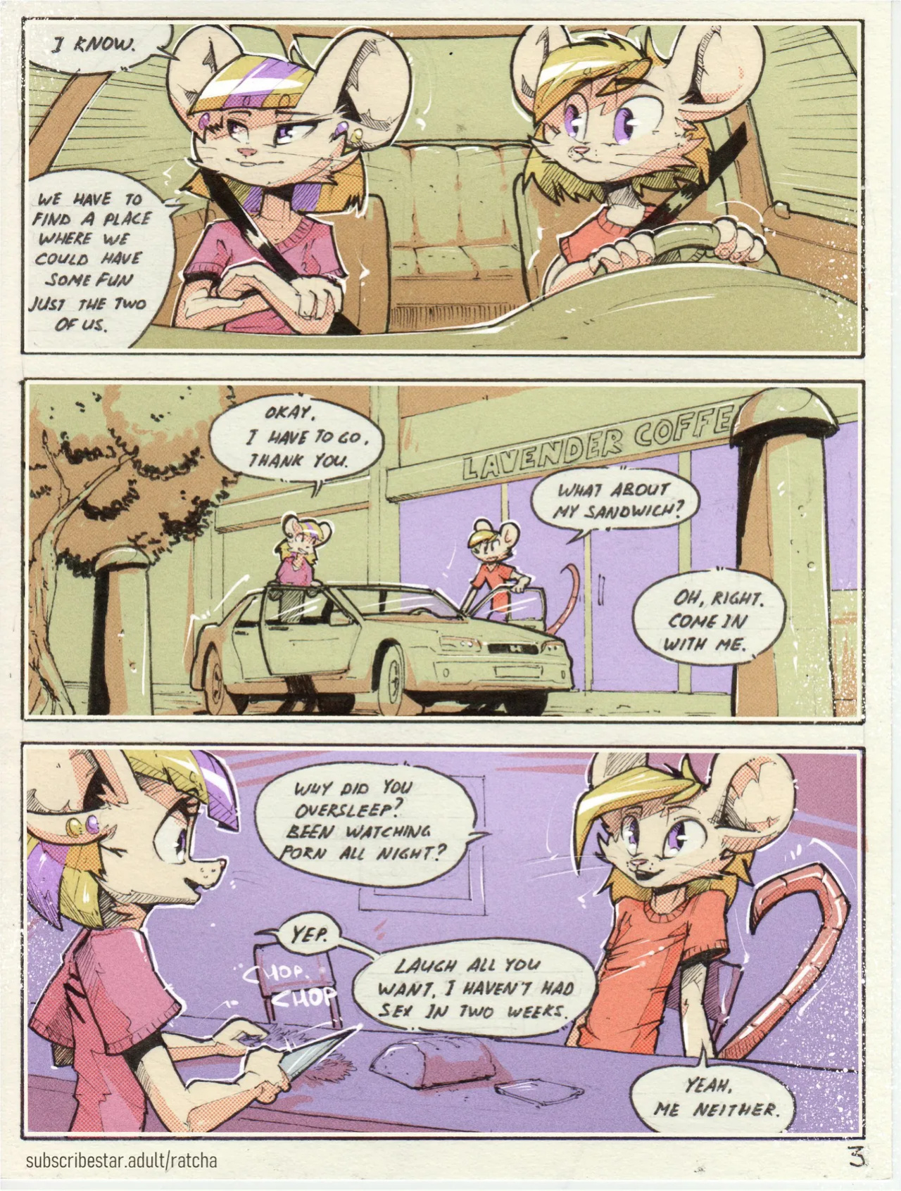 [Ratcha] Lavender Coffee