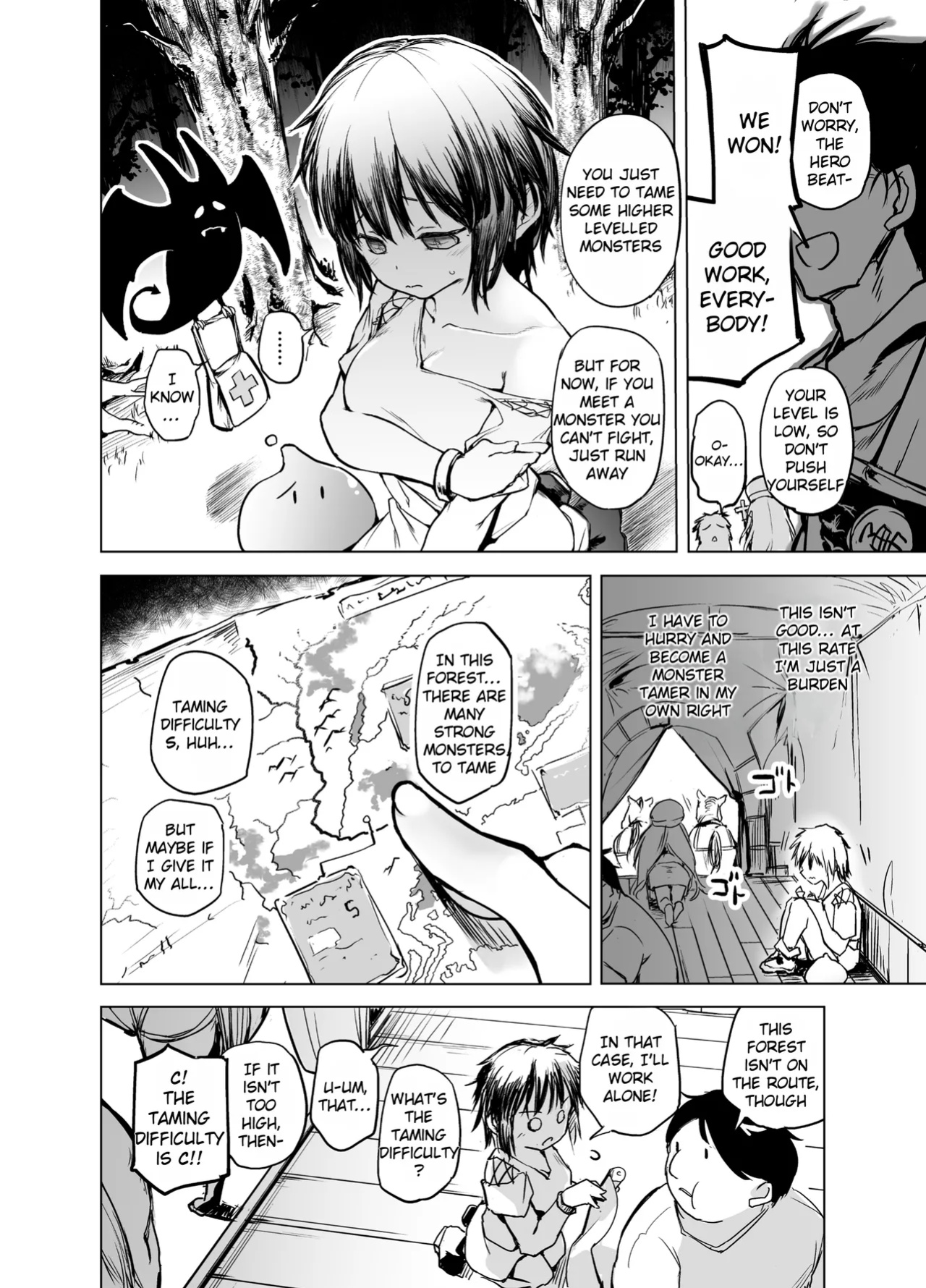 [Kaede Momiji (Shijokko)] Yuusha Aaaa to Nakama-tachi Mamono Tsukai no Choukyou | Companions of the Hero 'Aaa' - Taming of the Monster Tamer [Rei Scans]