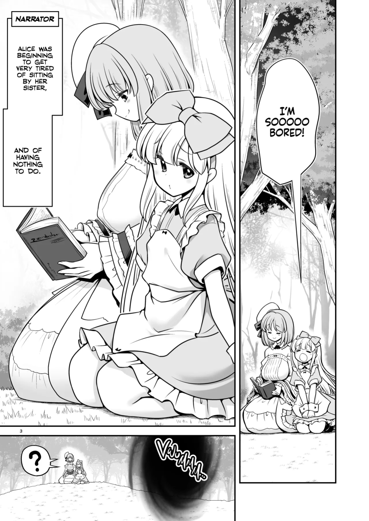 [Yosutebito na Mangakaki (Tomoki Tomonori)] Monogatari Dori ni shika Ugokenai Alice-tachi wa Ikurademo Ecchi na koto Yaritai Houdai | Having My Way With Alice and Friends Because They Can Only Move According To The Picture Book Storyline! (Alice in Wonder
