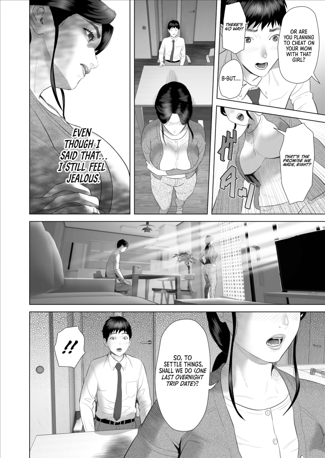 [Hy-dou (Hyji)] Boku ga Okaa-san to Konna Koto ni Nacchau Hanashi 10 Onsen Hen | The story about how I came to be like this with my mother Vol.10 - Hot Spring Volume [DXDSCANS]