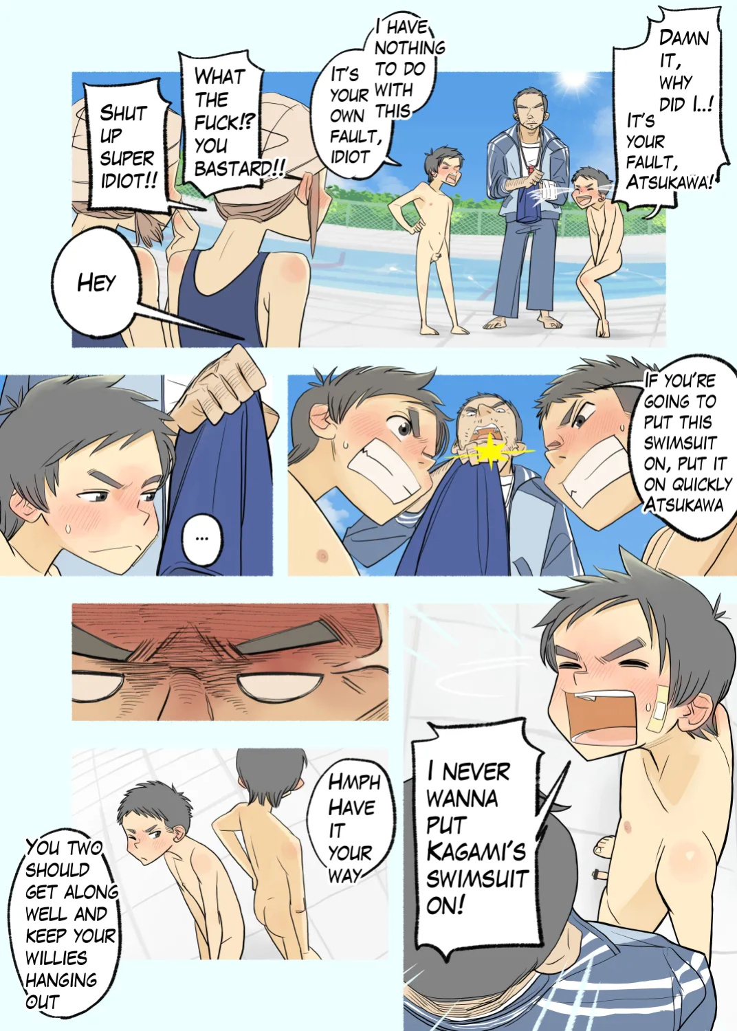 [Kune Kune Project (Kune)] 013 - If the boys mess around in swimming class... [EN]