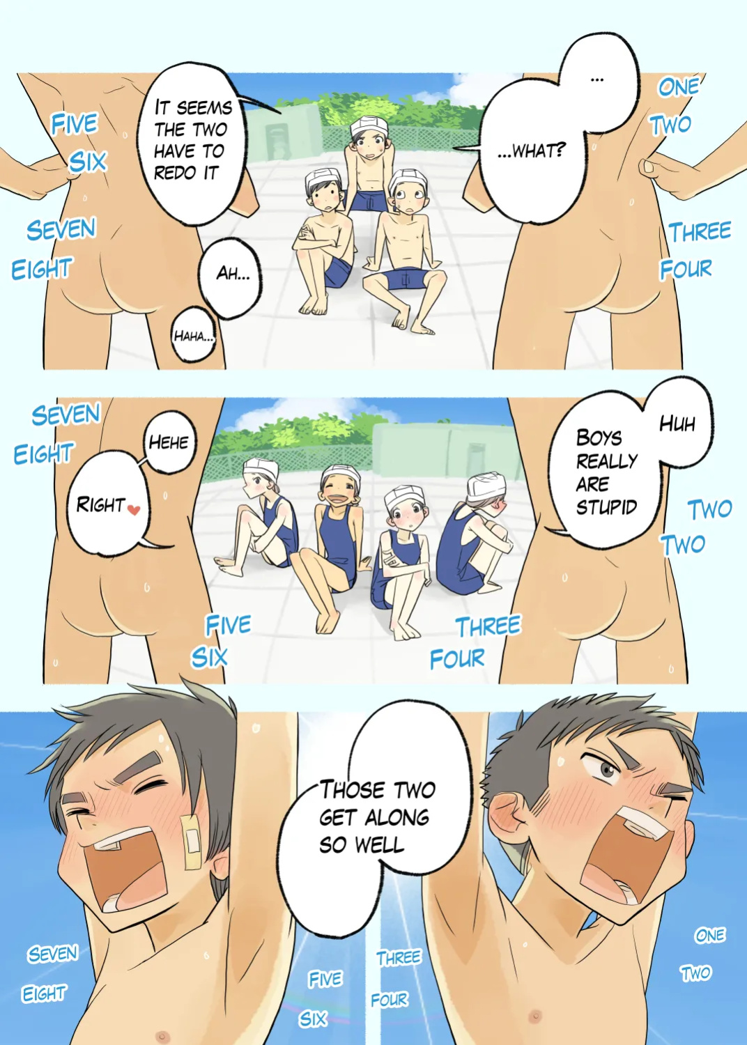 [Kune Kune Project (Kune)] 013 - If the boys mess around in swimming class... [EN]