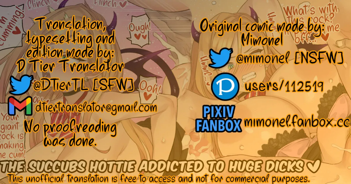 [Mimonel] Dekachin Sokuochi Gal Succubus | The Succubus Hottie Addicted to Huge Dicks [D Tier TL]
