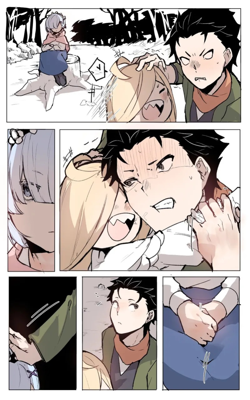 [Angel] A warm night amid foreign lands (Re:Zero kara Hajimeru Isekai Seikatsu)