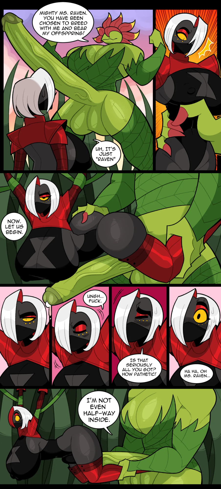[Idolomantises] Spider and Plant