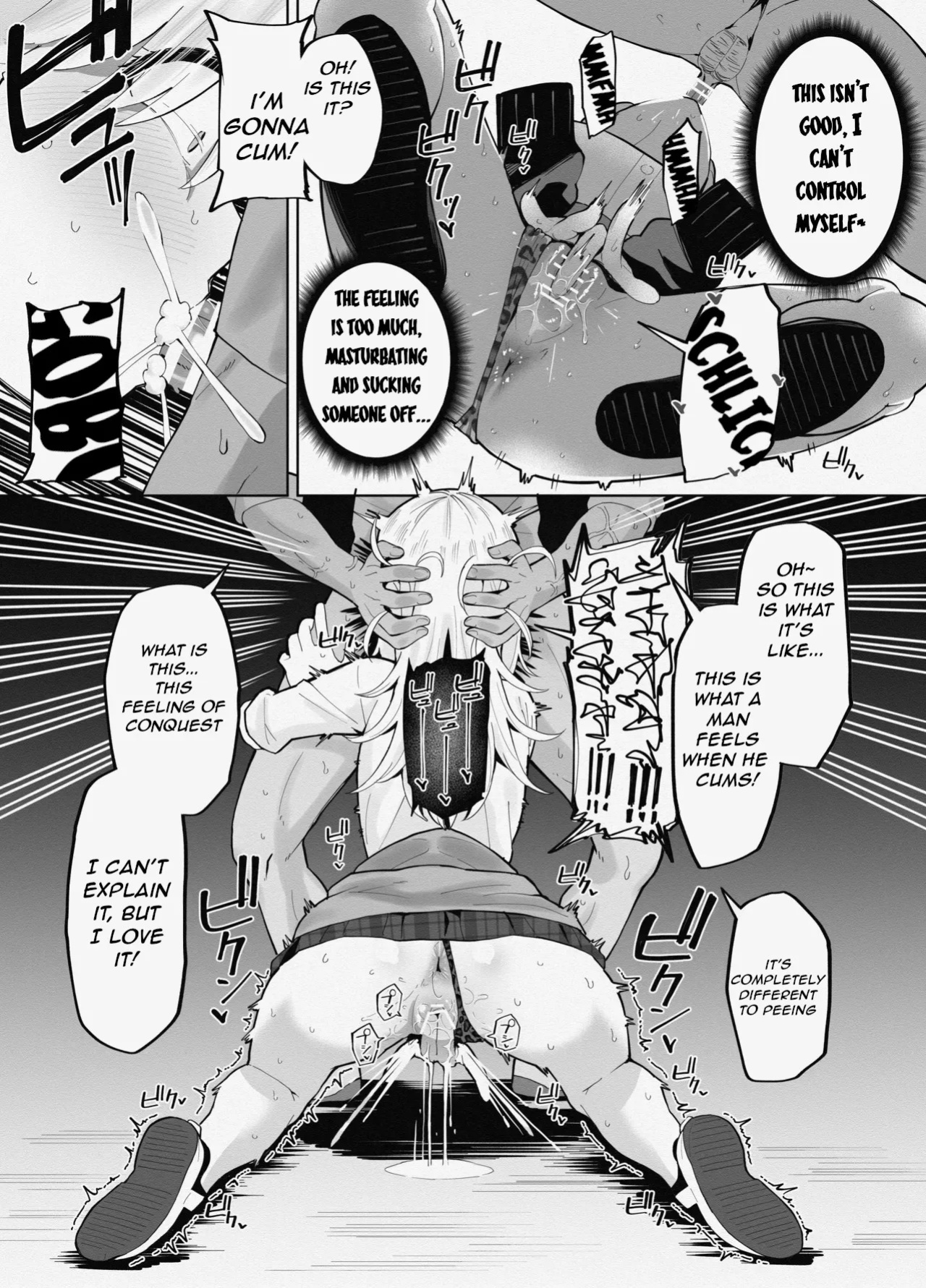 A Story About a Man who Swaps Bodies with a Yankee girl and ends up Having to Satisfy his Old Penis