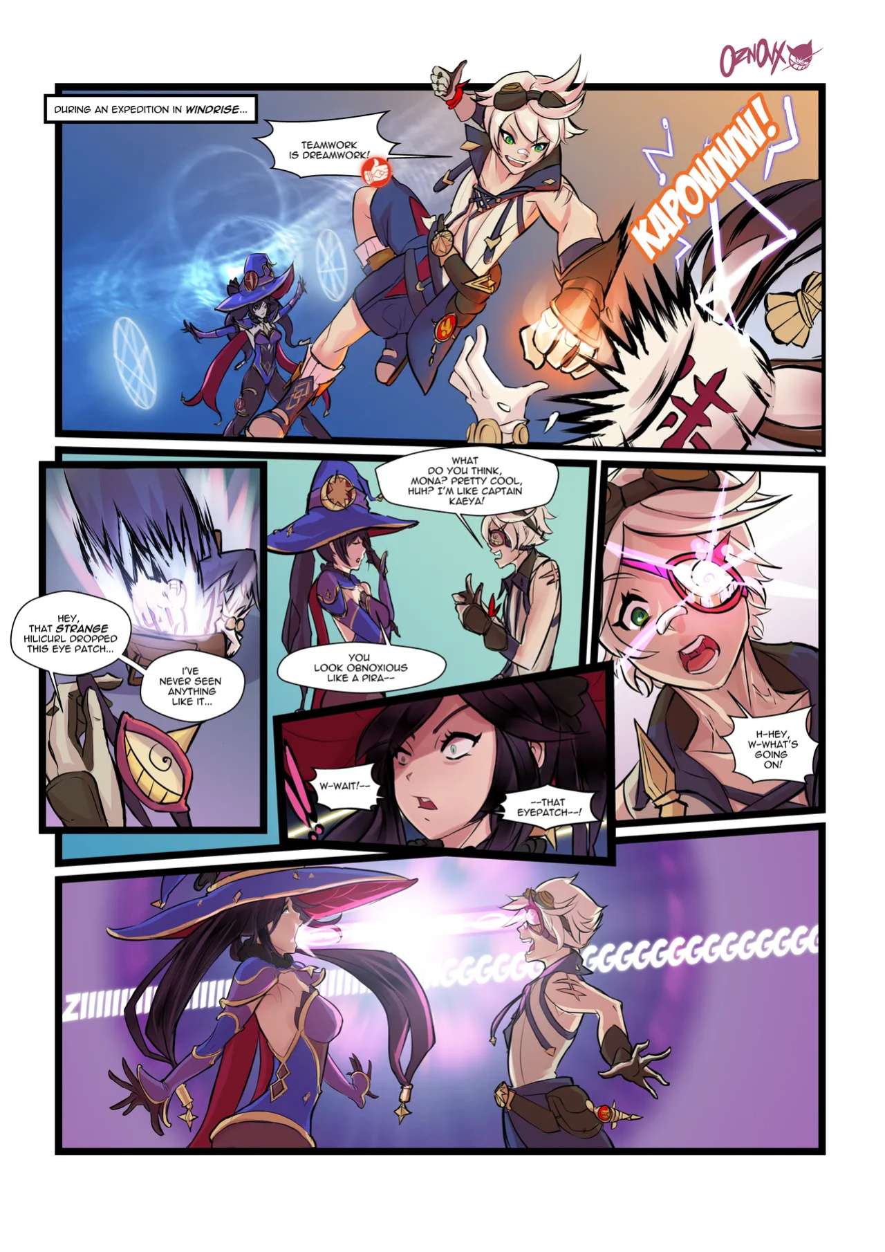 [TSFSingularity (Oznovx)] Bennet's Lucky Break! (Genshin Impact)