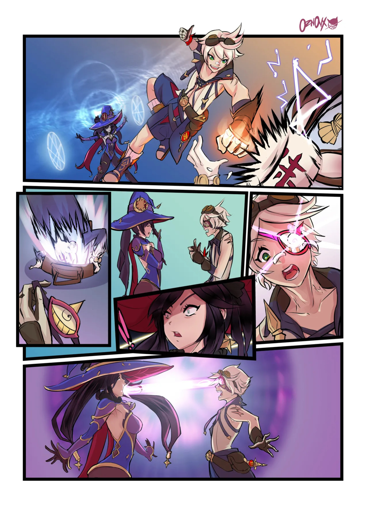 [TSFSingularity (Oznovx)] Bennet's Lucky Break! (Genshin Impact)