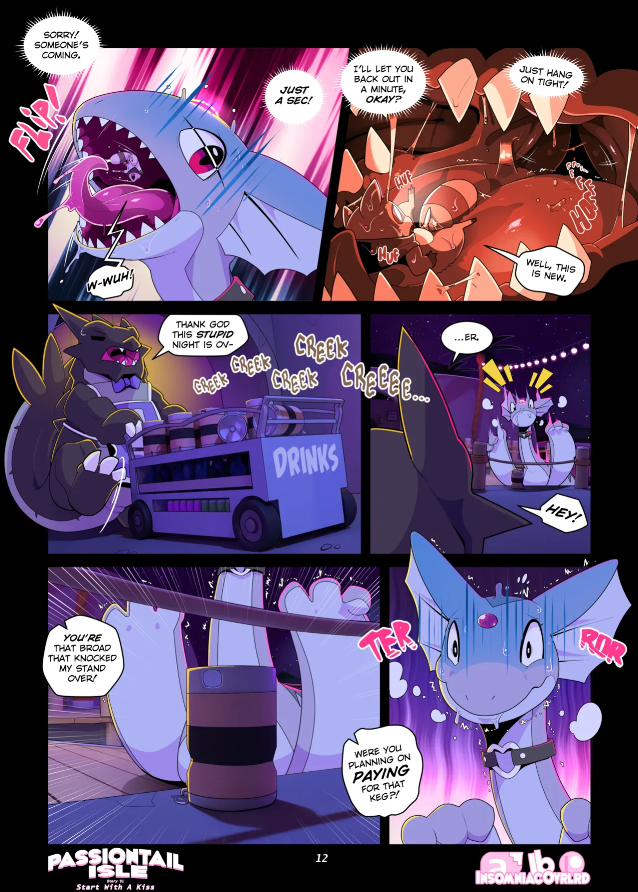 [InsomniacOvrLrd] Passiontail Isle: Start with a Kiss