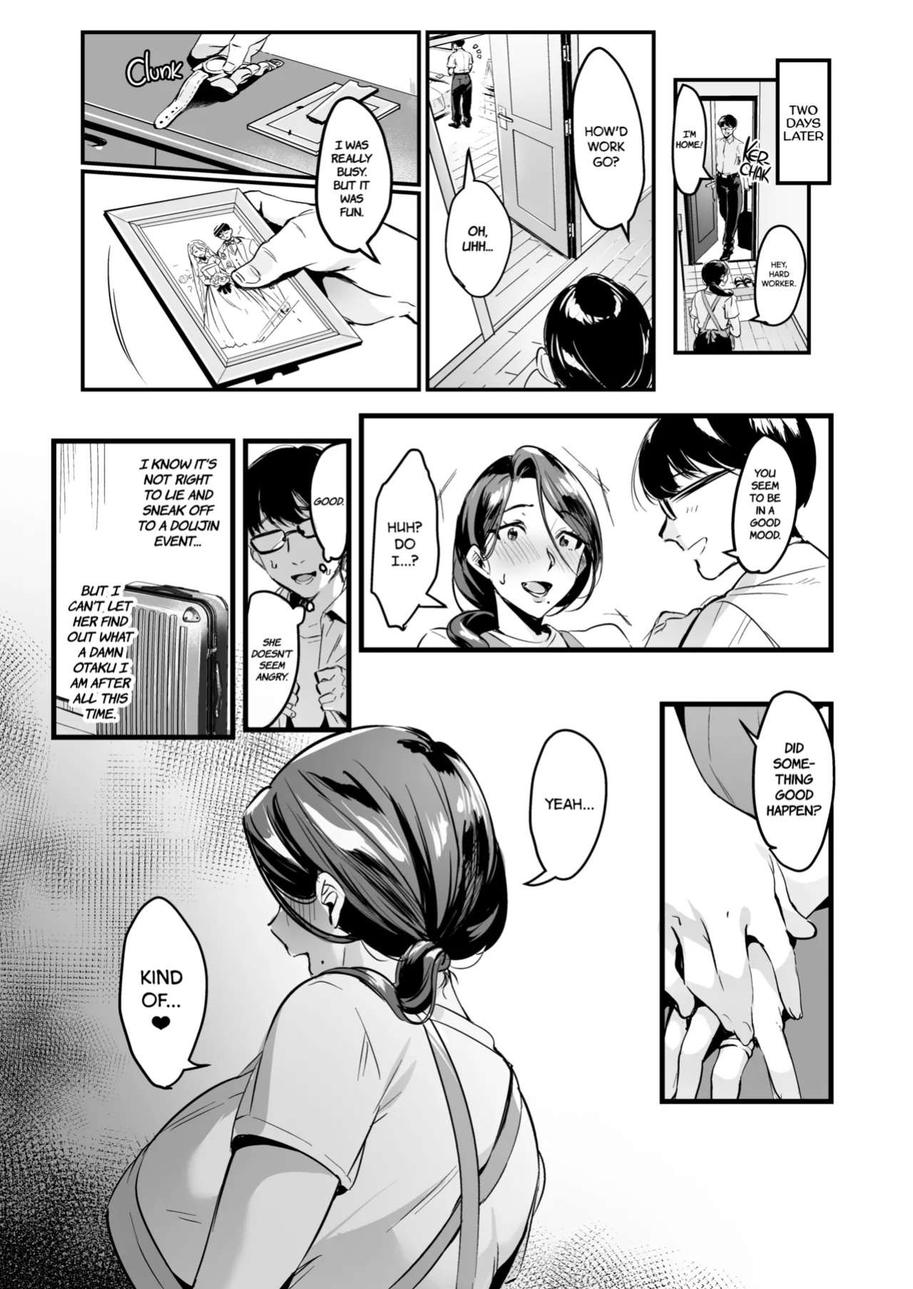 [Hatake no Oniku (Minamoto)] I Shouldn't Have Gone To The Doujinshi Convention Without Telling My Wife - Complete Edition [2d-market.com]