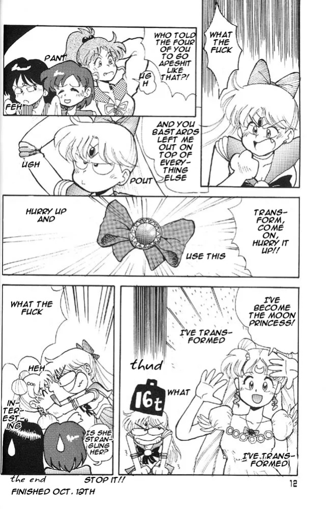 [Oshioki Club (Various)] Oshioki Kotekote Oosaka Da Mono (Bishoujo Senshi Sailor Moon) [Miss Dream]
